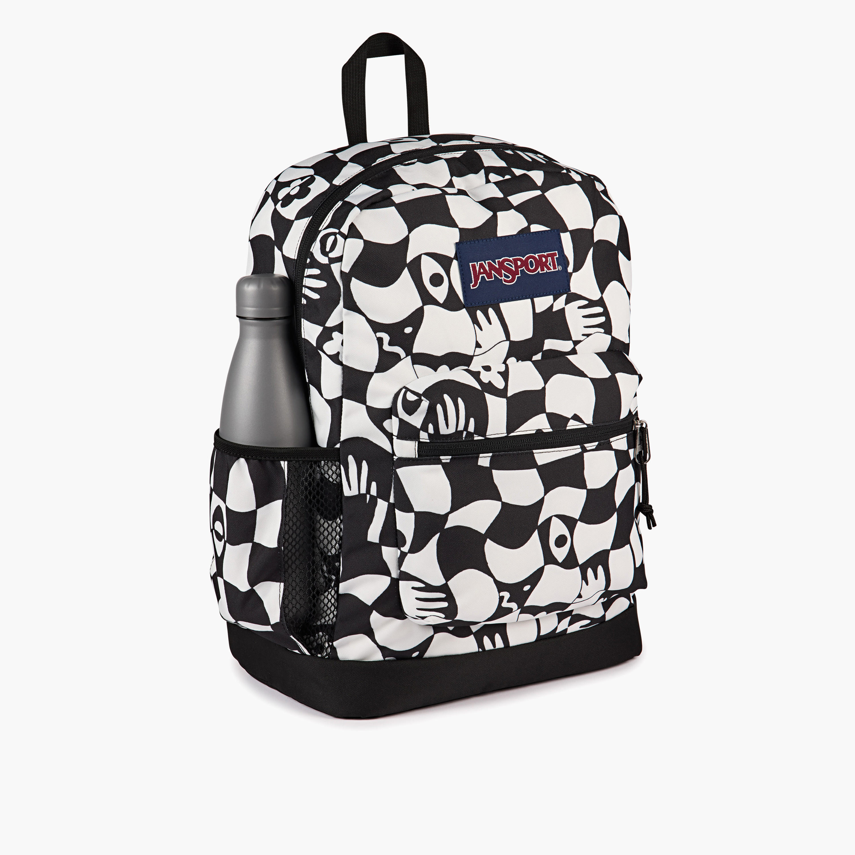 Jansport Printed Backpack with Adjustable Straps and Zip Closure - 15x32x42 cms-school-bagsandbackpacks-backpacks-image-4
