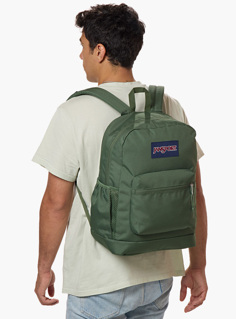 شنطة ظهر سادة بسحّاب إغلاق وأحزمة قابلة للتعديل من جانسبورت - 15×32×42 سم-school-bagsandbackpacks-backpacks-image-3