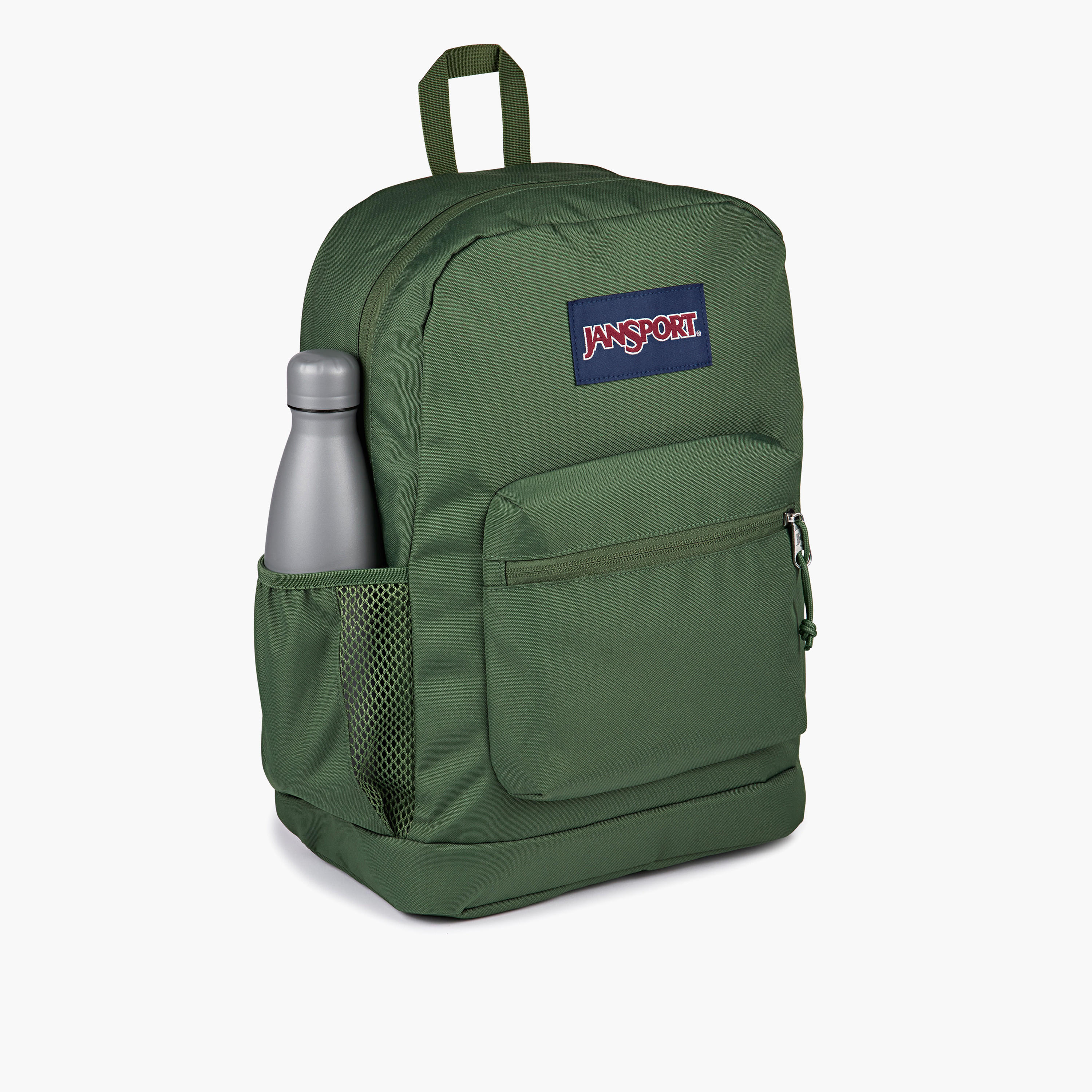Jansport Solid Backpack with Adjustable Straps and Zip Closure - 15x32x42 cms-school-bagsandbackpacks-backpacks-image-4