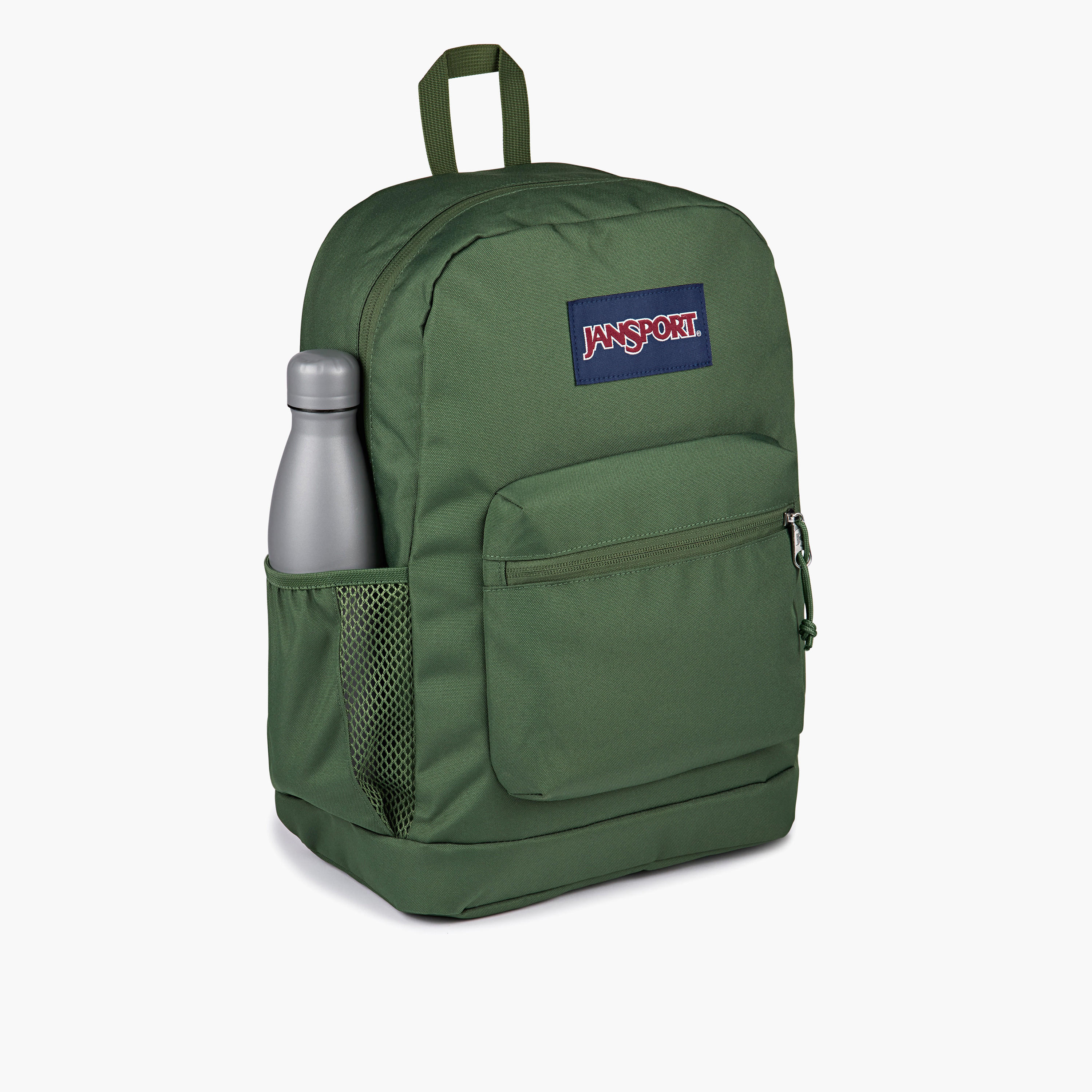 شنطة ظهر سادة بسحّاب إغلاق وأحزمة قابلة للتعديل من جانسبورت - 15×32×42 سم-school-bagsandbackpacks-backpacks-image-4
