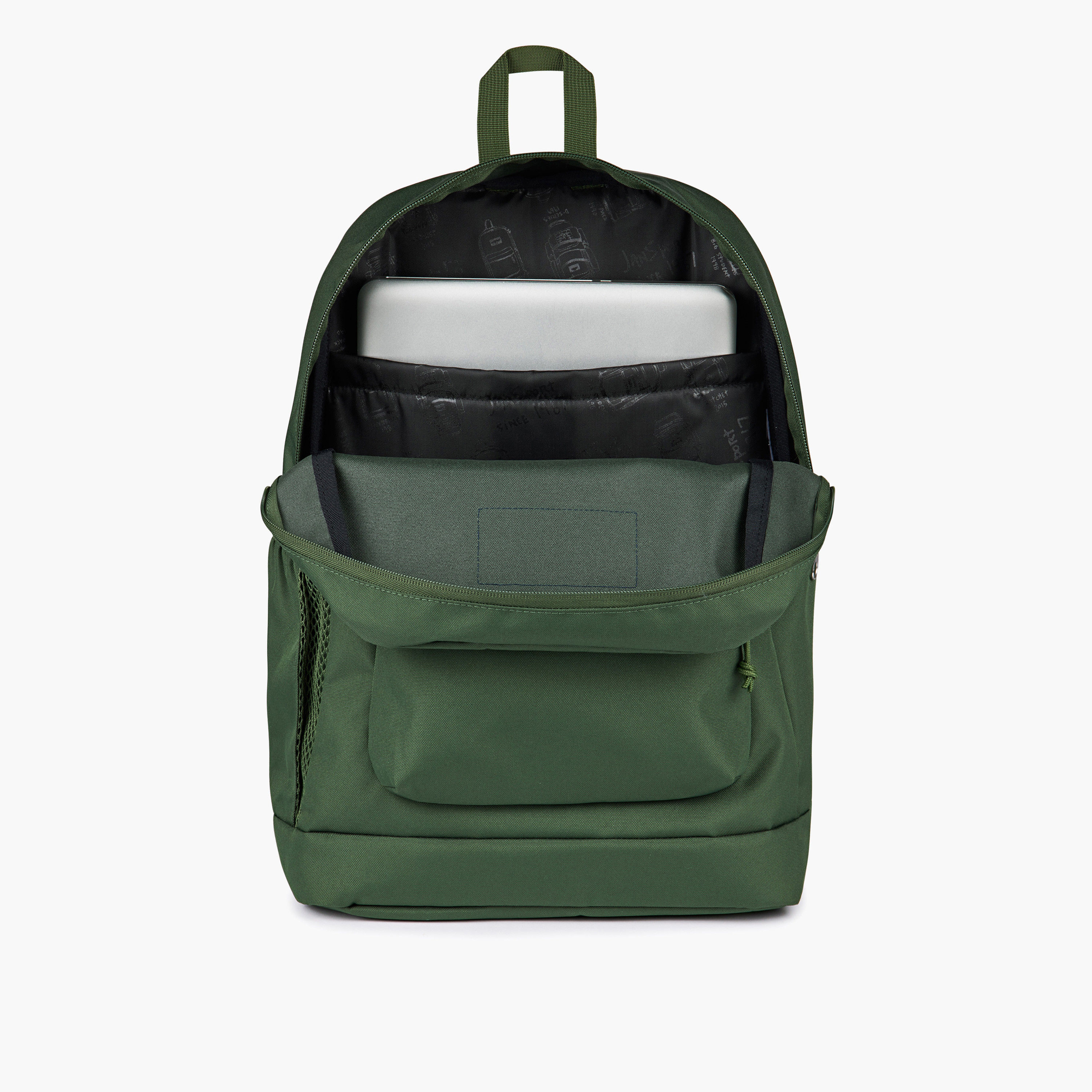 Jansport Solid Backpack with Adjustable Straps and Zip Closure - 15x32x42 cms-school-bagsandbackpacks-backpacks-image-23
