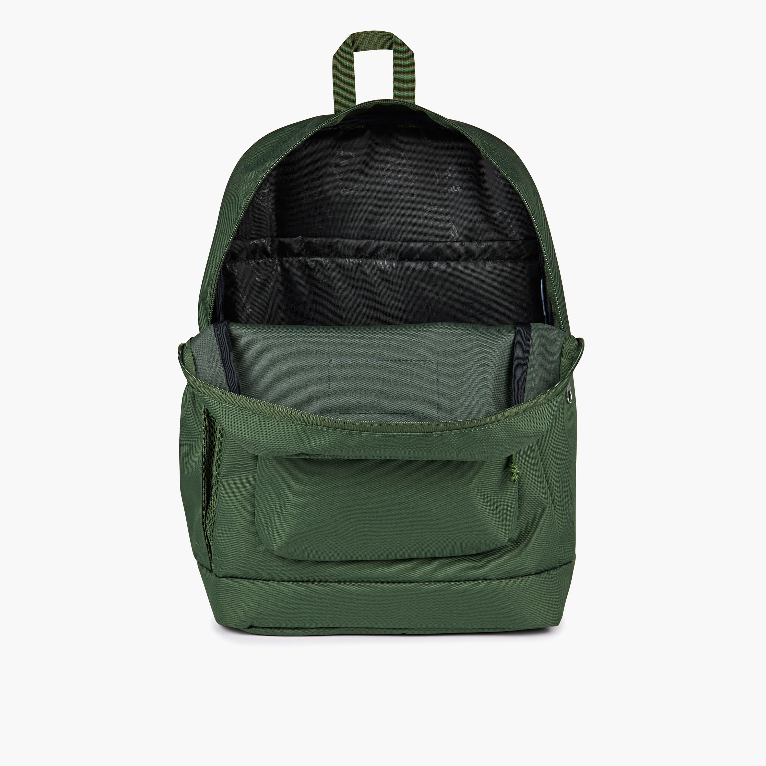 Jansport Solid Backpack with Adjustable Straps and Zip Closure - 15x32x42 cms-school-bagsandbackpacks-backpacks-image-7