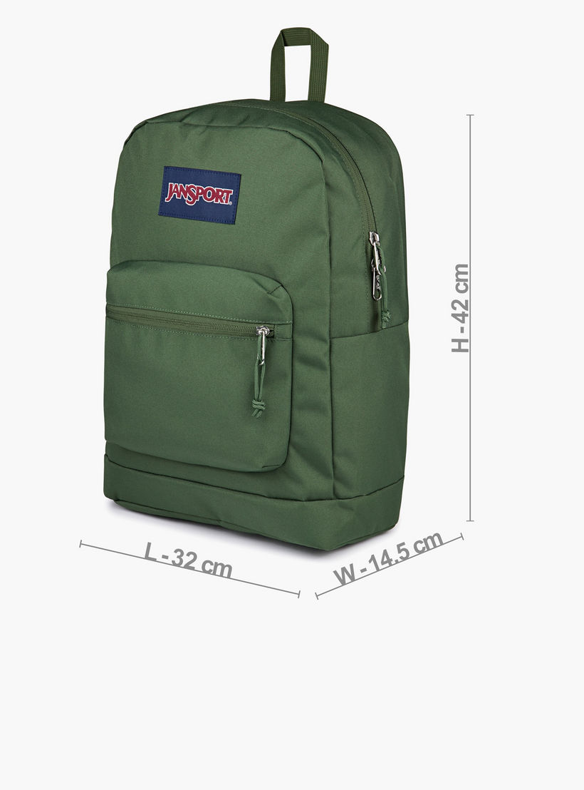 شنطة ظهر سادة بسحّاب إغلاق وأحزمة قابلة للتعديل من جانسبورت - 15×32×42 سم-school-bagsandbackpacks-backpacks-image-8