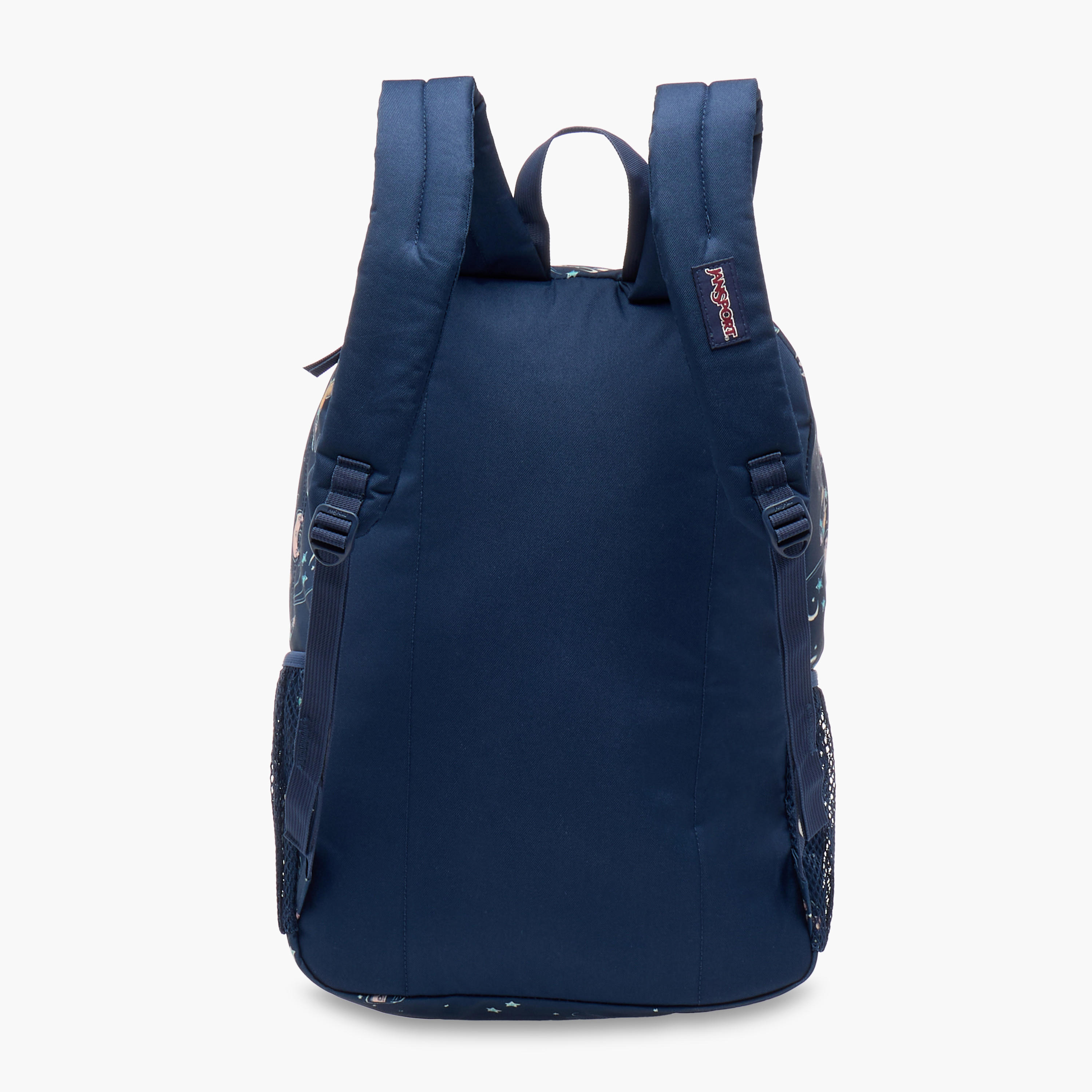 Jansport Spaceship Print Backpack with Padded Shoulder Straps - 19x33x33cms-school-bagsandbackpacks-backpacks-image-4