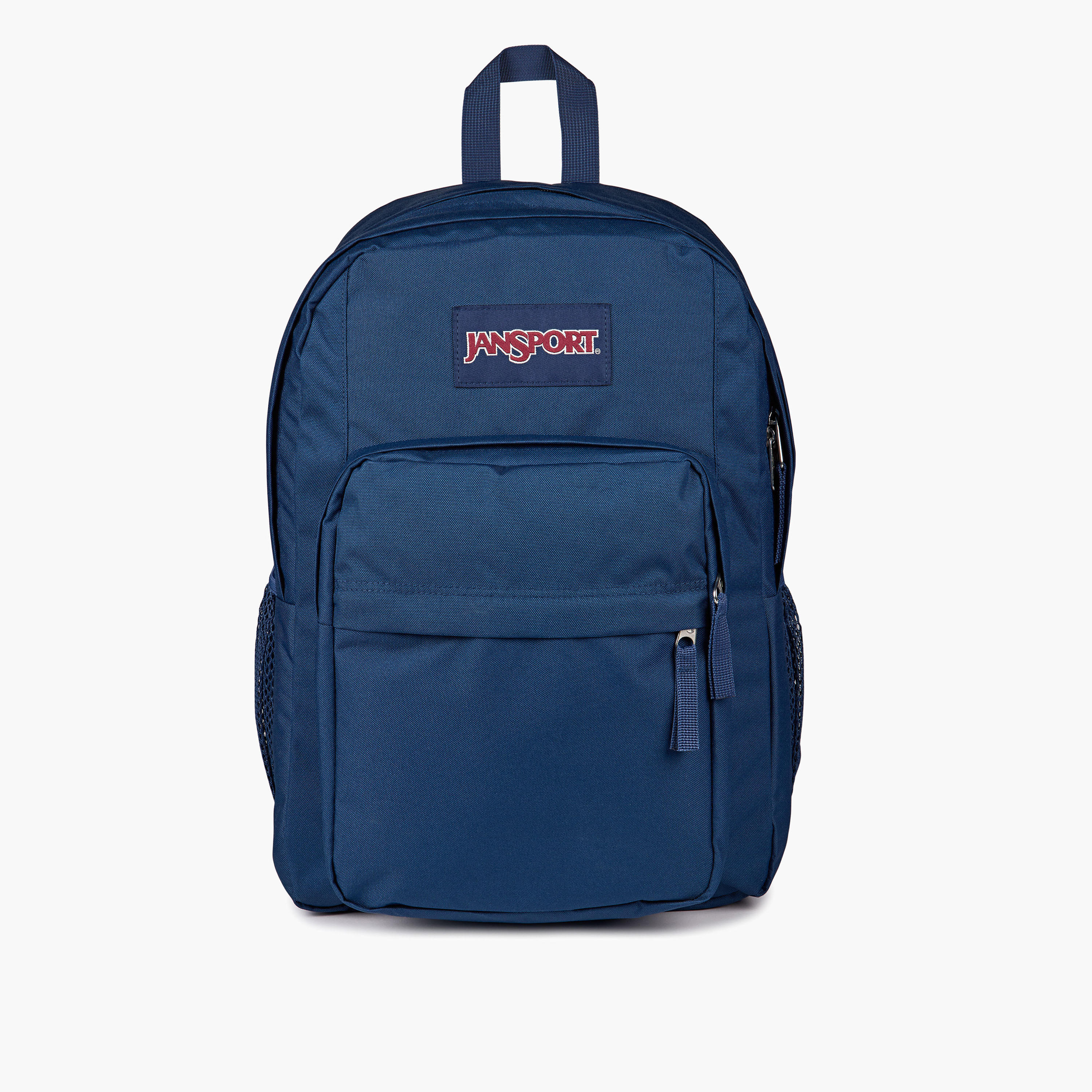 Jansport Solid Backpack with Adjustable Straps and Zip Closure - 19x33x5 cms-school-bagsandbackpacks-backpacks-image-1