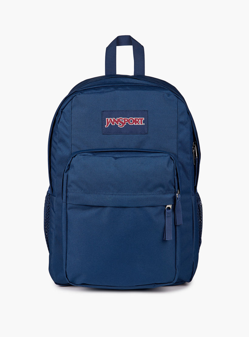 شنطة ظهر سادة بحمالات قابلة للتعديل وسحاب إغلاق من جانسبورت - 19x33x5 سم-school-bagsandbackpacks-backpacks-image-1