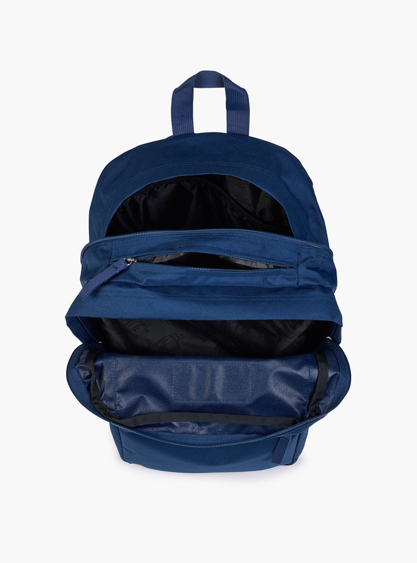 شنطة ظهر سادة بحمالات قابلة للتعديل وسحاب إغلاق من جانسبورت - 19x33x5 سم-school-bagsandbackpacks-backpacks-image-6