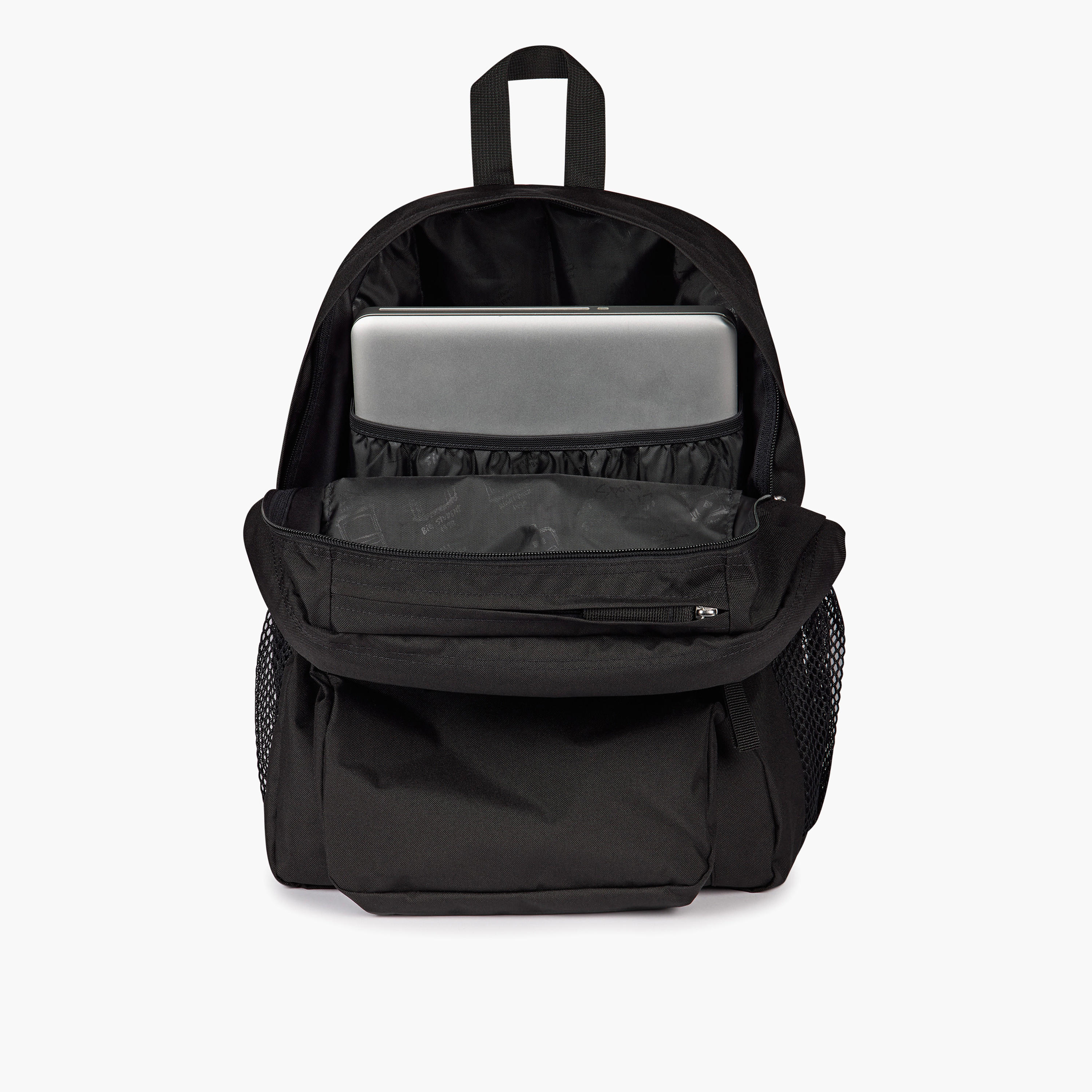 Jansport Solid Backpack with Adjustable Straps and Zip Closure - 19x33x5 cms-school-bagsandbackpacks-backpacks-image-5