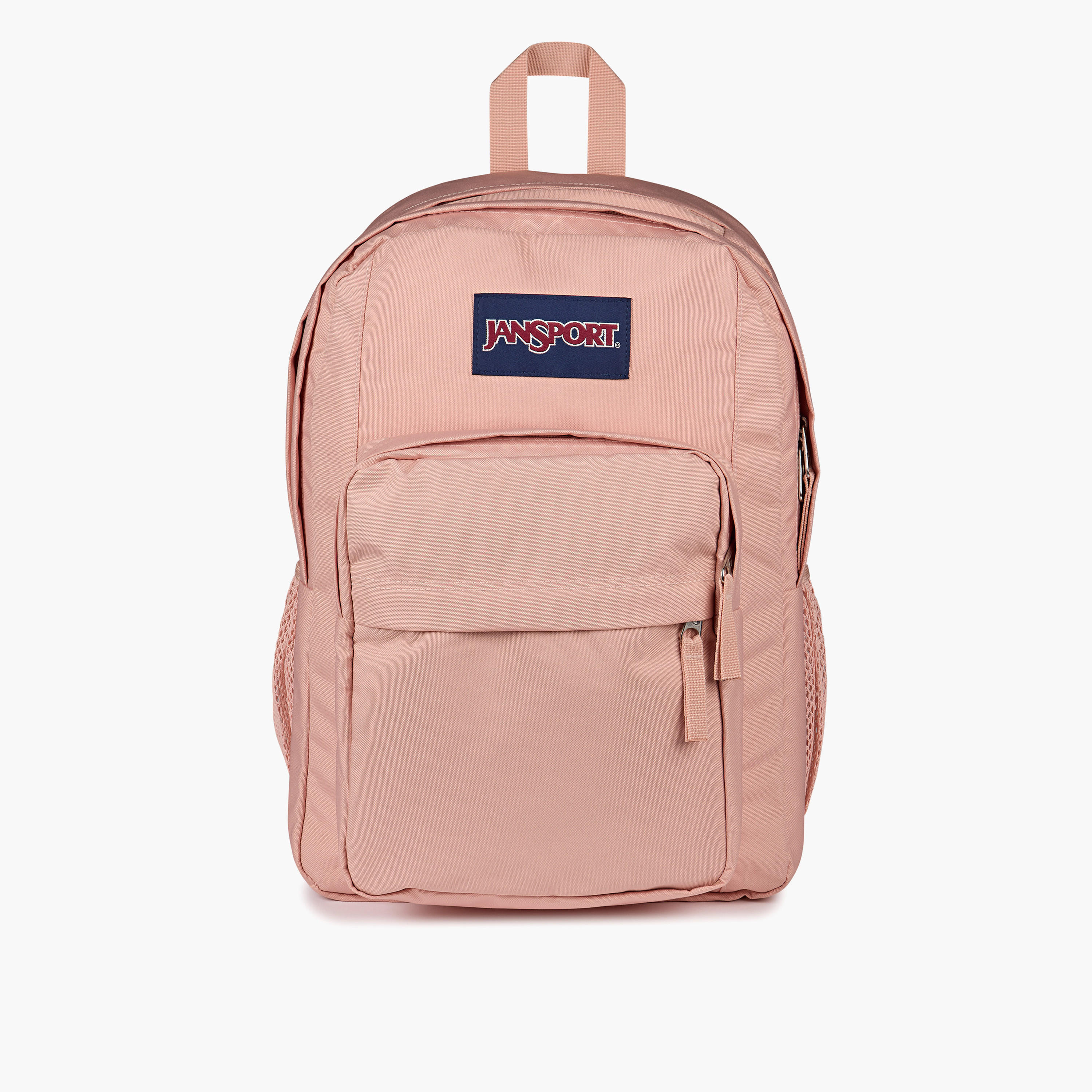Jansport Solid Backpack with Adjustable Straps and Zip Closure - 19x33x5 cms-school-bagsandbackpacks-backpacks-image-1