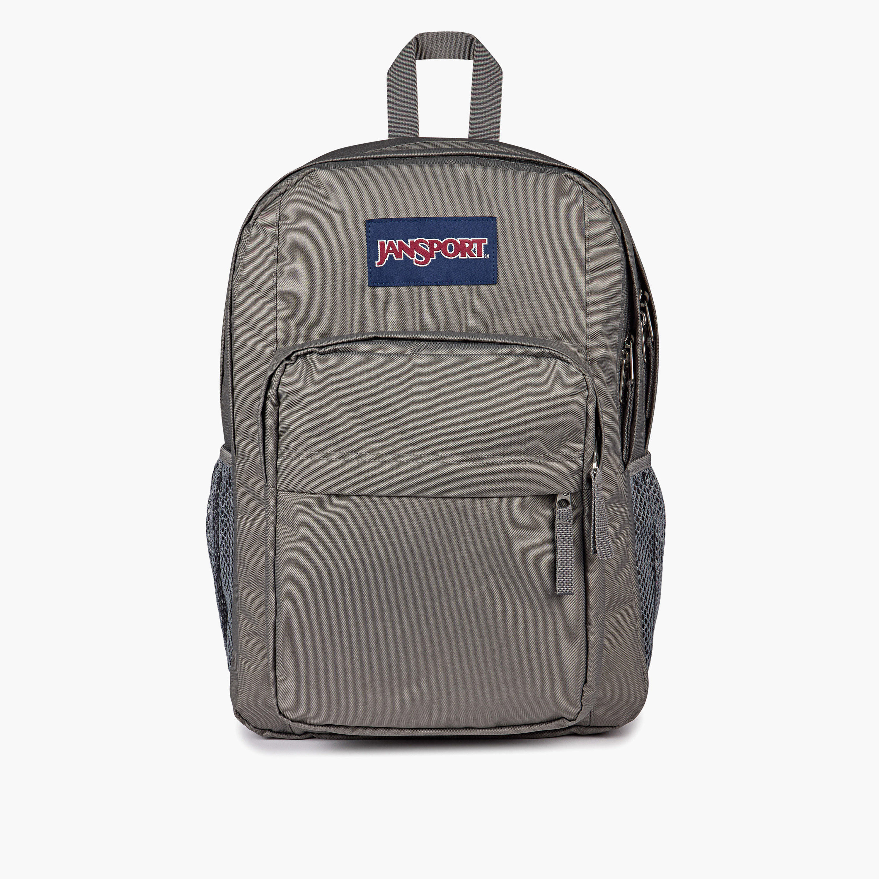 Jansport Solid Backpack with Adjustable Straps and Zip Closure - 19x33x42 cms-school-bagsandbackpacks-backpacks-image-1