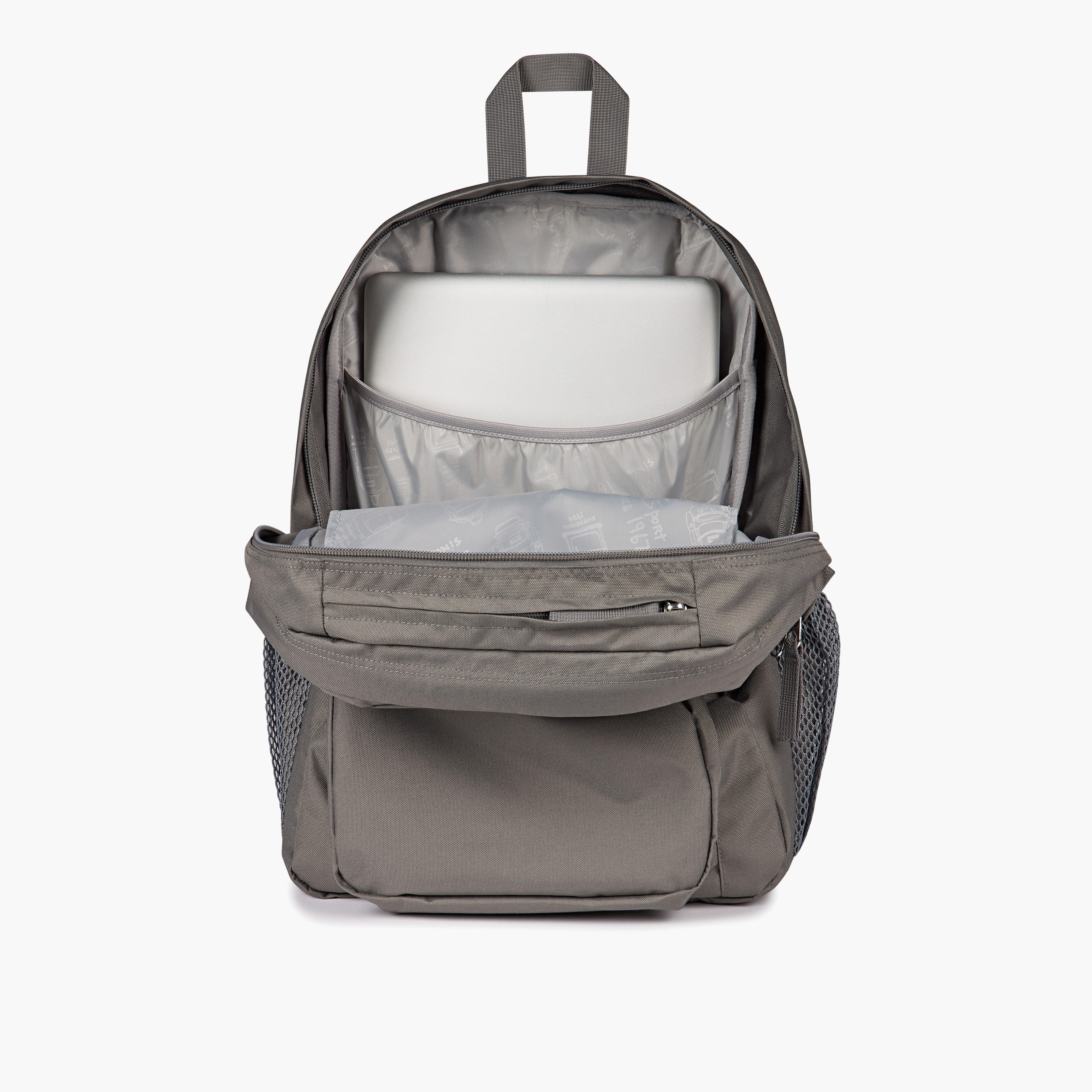 Jansport Solid Backpack with Adjustable Straps and Zip Closure - 19x33x42 cms-school-bagsandbackpacks-backpacks-image-5