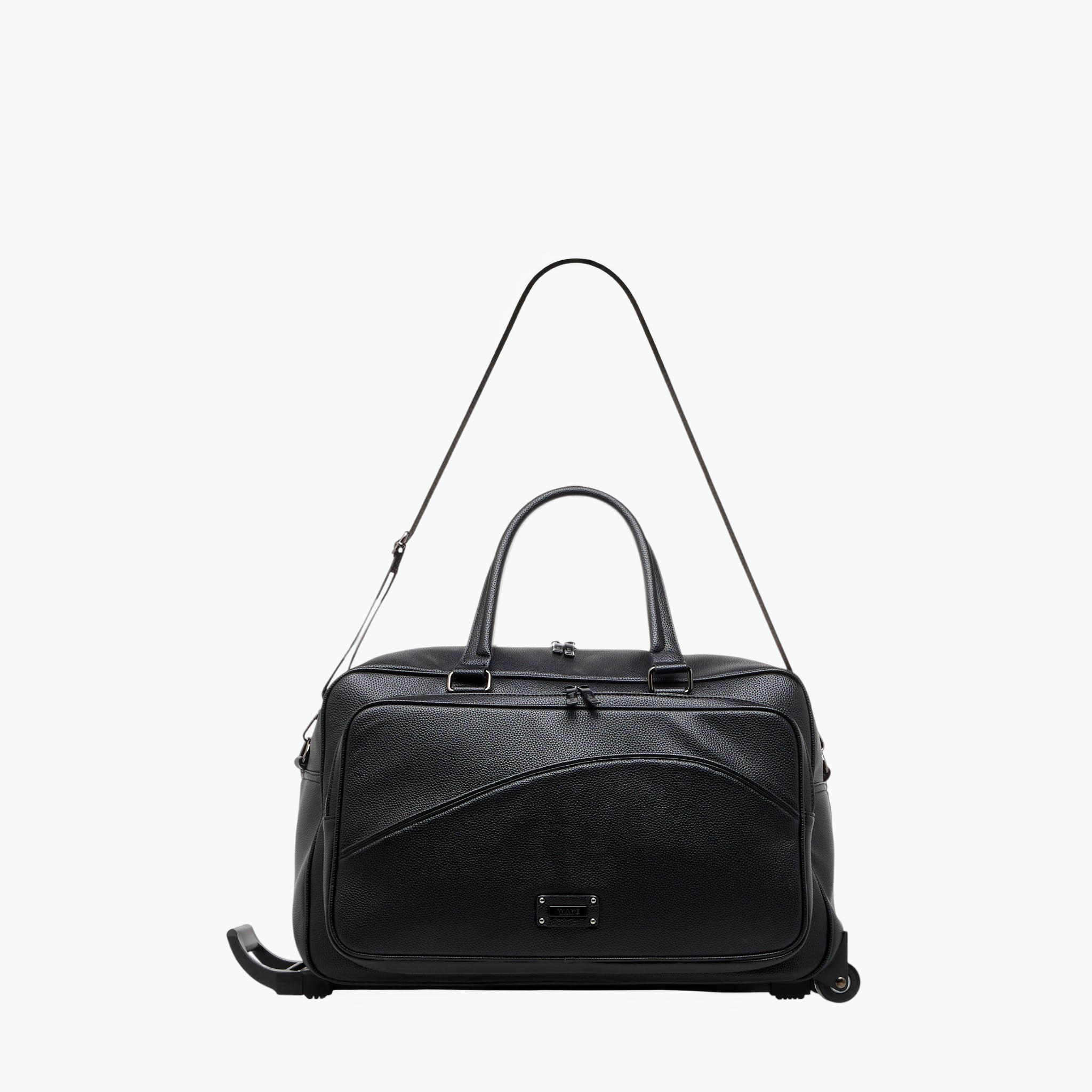 شنطة دافل بمقبض قابل للسحب وسحاب إغلاق من ويف-travel-luggagesandbags-dufflebags-image-2