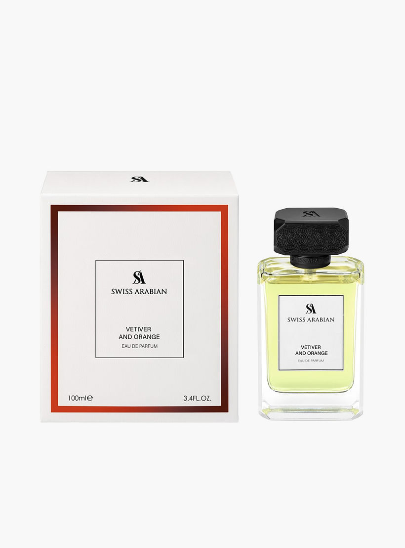 Swiss Arabian Vetiver and Orange Eau de Parfum for Men - 100 ml-beautyandpersonalcare-fragrance-men-image-2