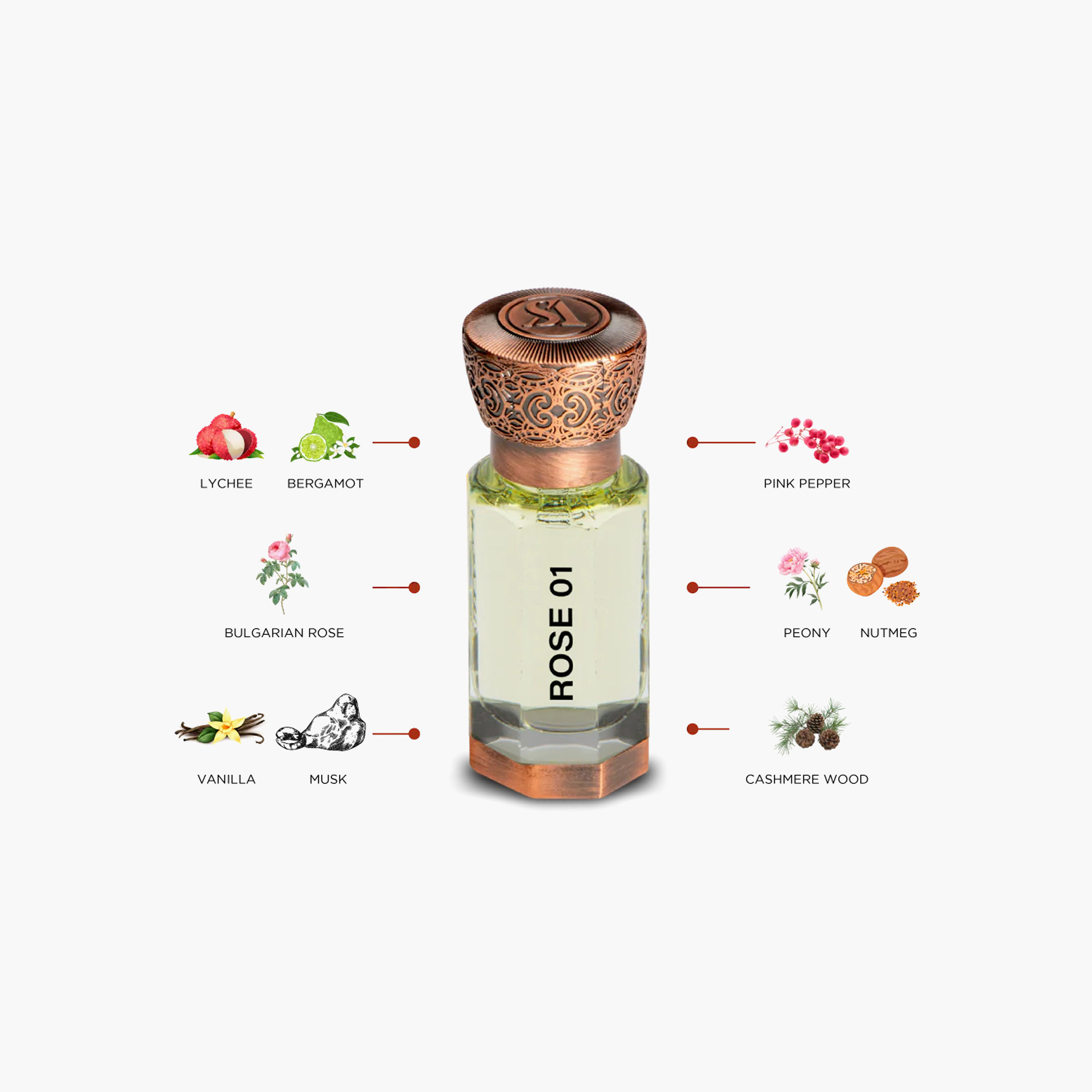 Swiss Arabian Rose 01 Perfume Oil - 12 ml-beautyandpersonalcare-fragrance-unisex-image-3