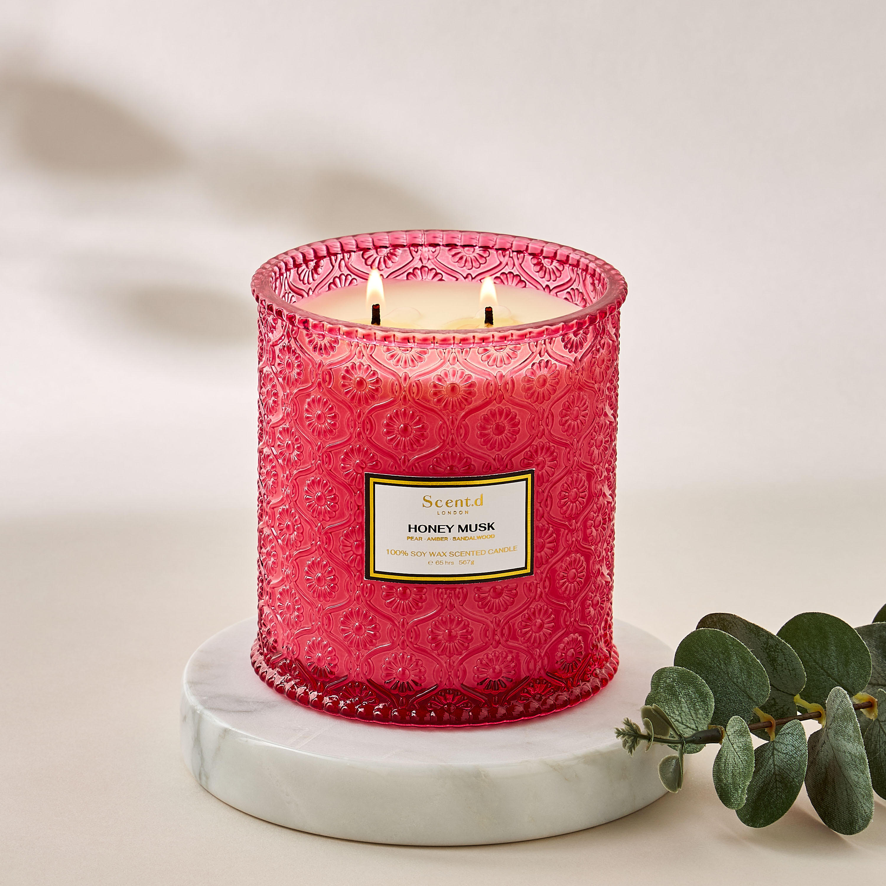 Scent.d London Fresh Cotton 2-Wick Jar Candle - 567 gms-household-homefragrance-candles-image-4