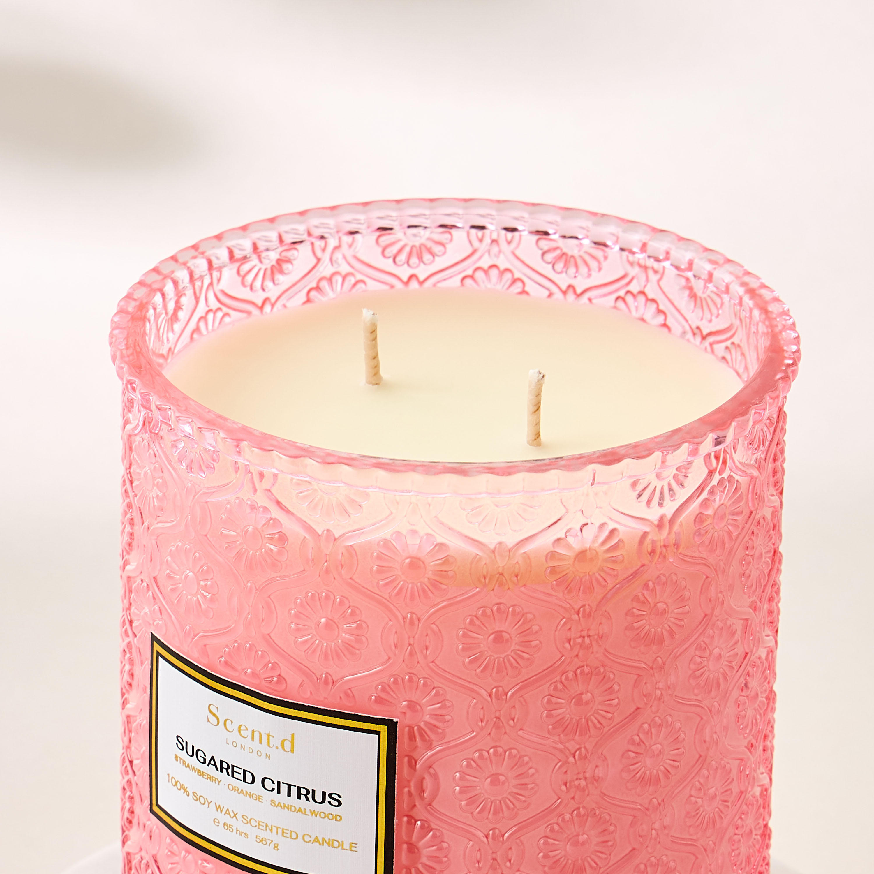 Scent.d London Fresh Cotton 2-Wick Jar Candle - 567 gms-household-homefragrance-candles-image-3