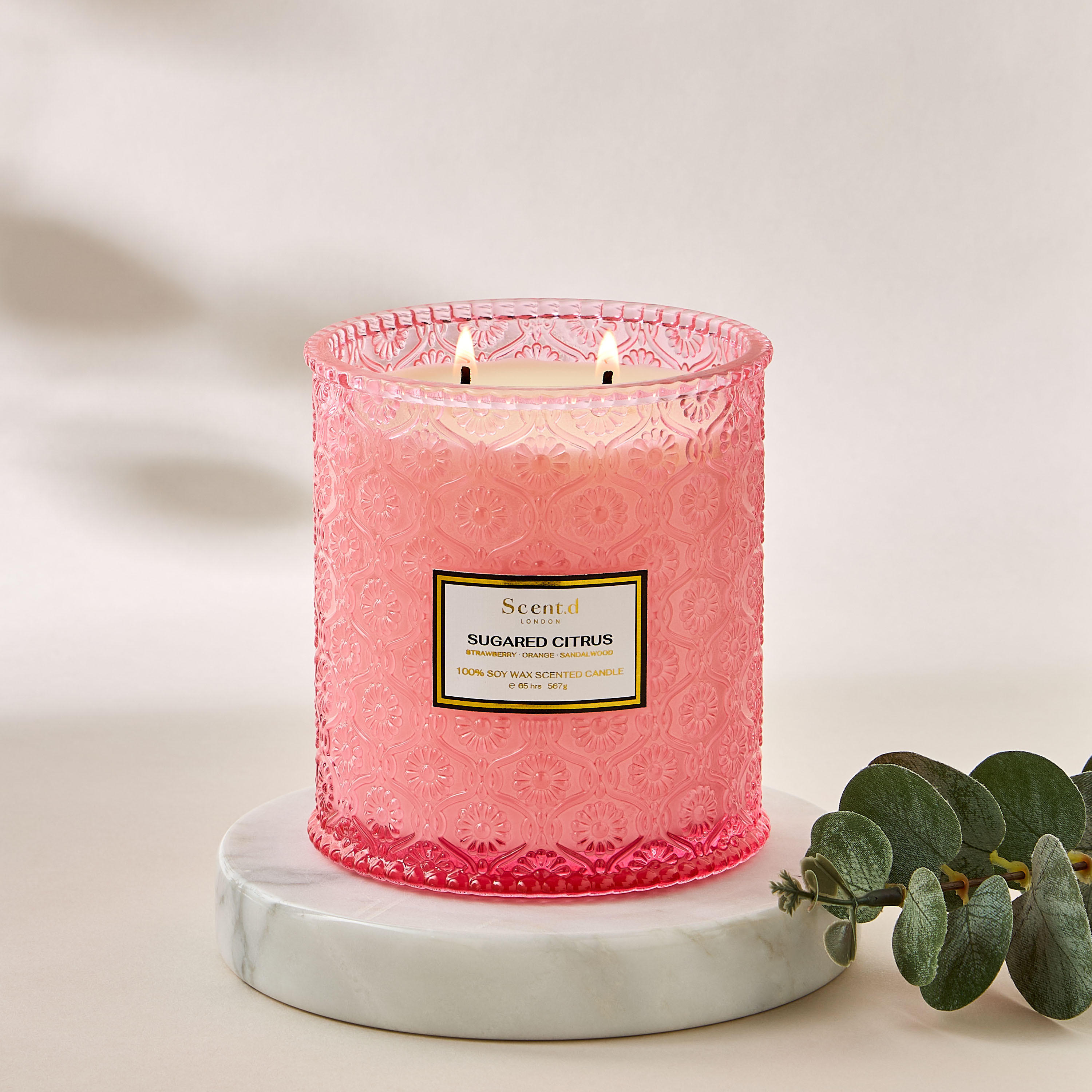 Scent.d London Fresh Cotton 2-Wick Jar Candle - 567 gms-household-homefragrance-candles-image-4