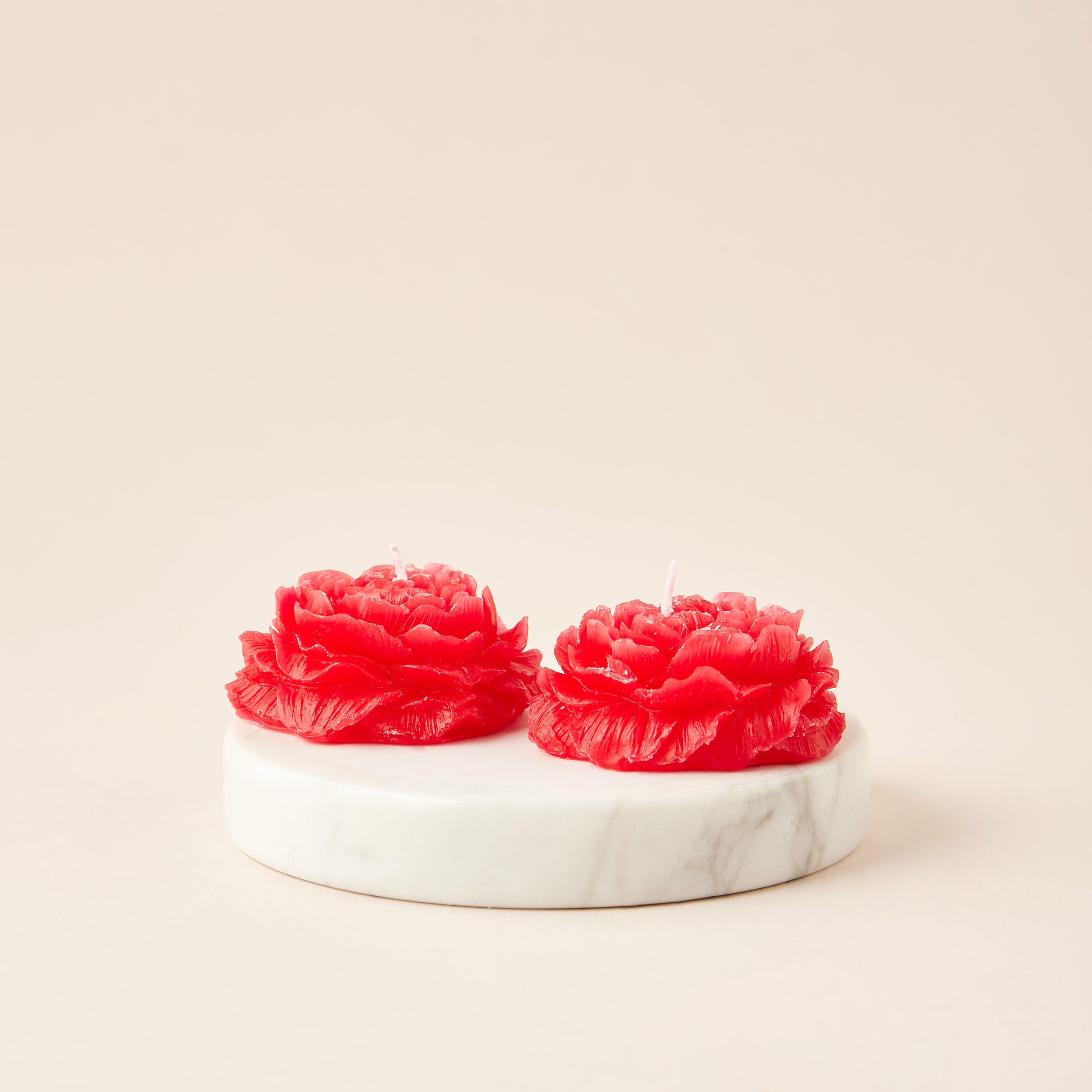 شمعة ديكور معطرة على شكل وردة - طقم من قطعتين-household-homefragrance-candles-image-2