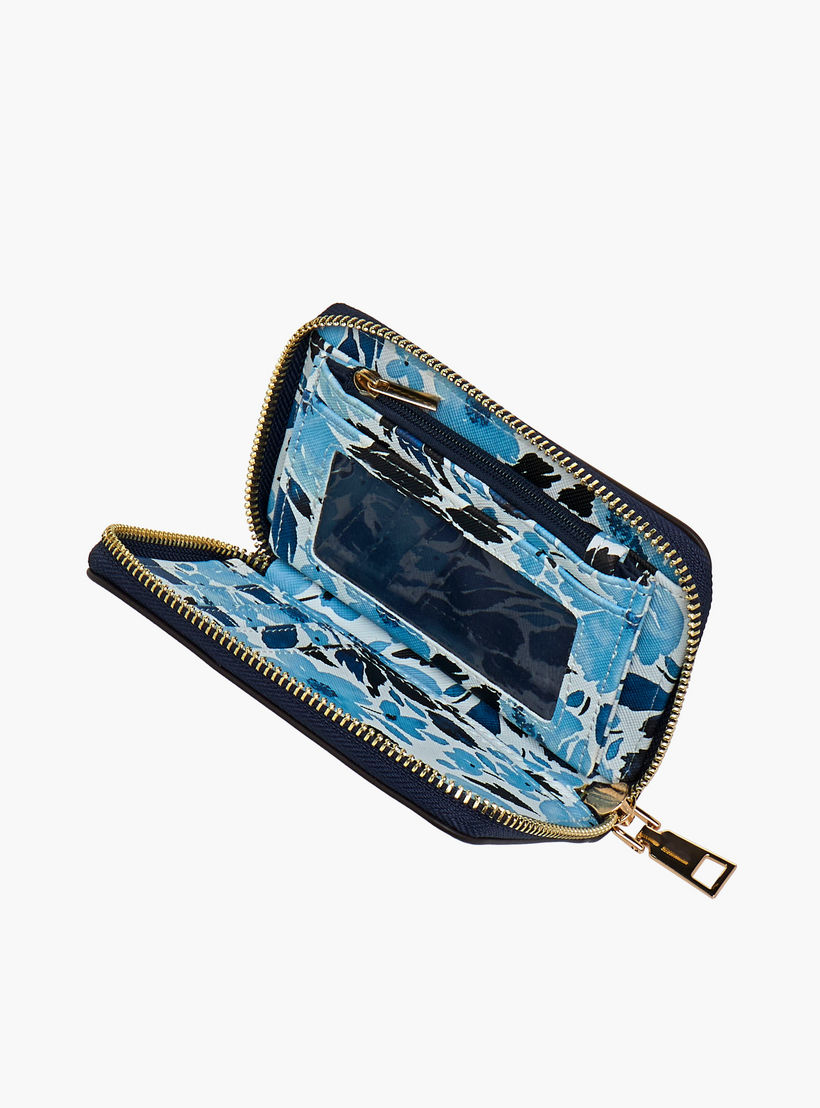 محفظة بطبعات زهرية وبسحاب إغلاق من ساشا-women-bagsandwallets-wallets-image-5