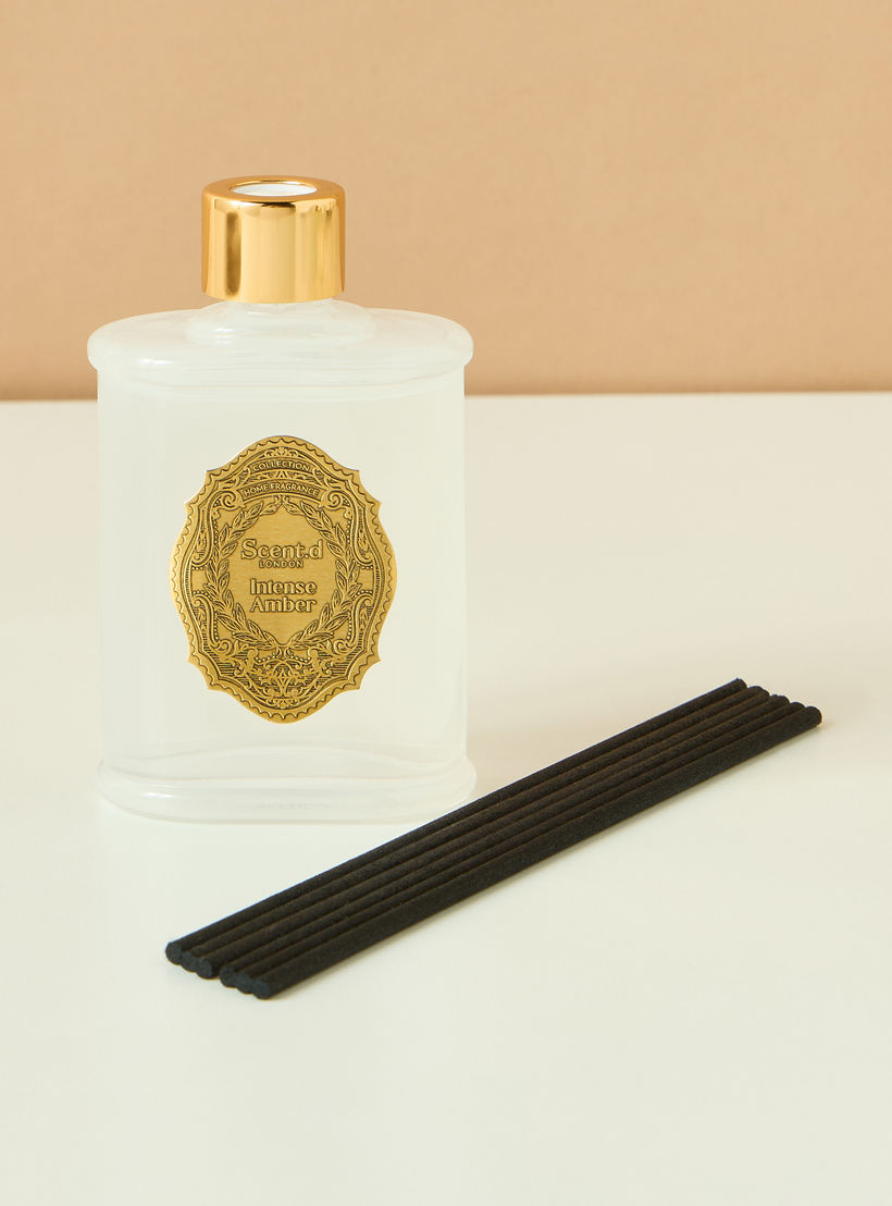 Scent.d London 2-Piece Oriental Luxe Black Saffron Scented Candle and Reed Diffuser Gift Set-household-homefragrance-fragrancegiftset-image-2
