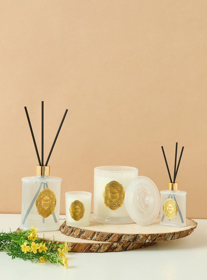 Scent.d London 2-Piece Oriental Luxe Black Saffron Scented Candle and Reed Diffuser Gift Set-household-homefragrance-fragrancegiftset-image-7