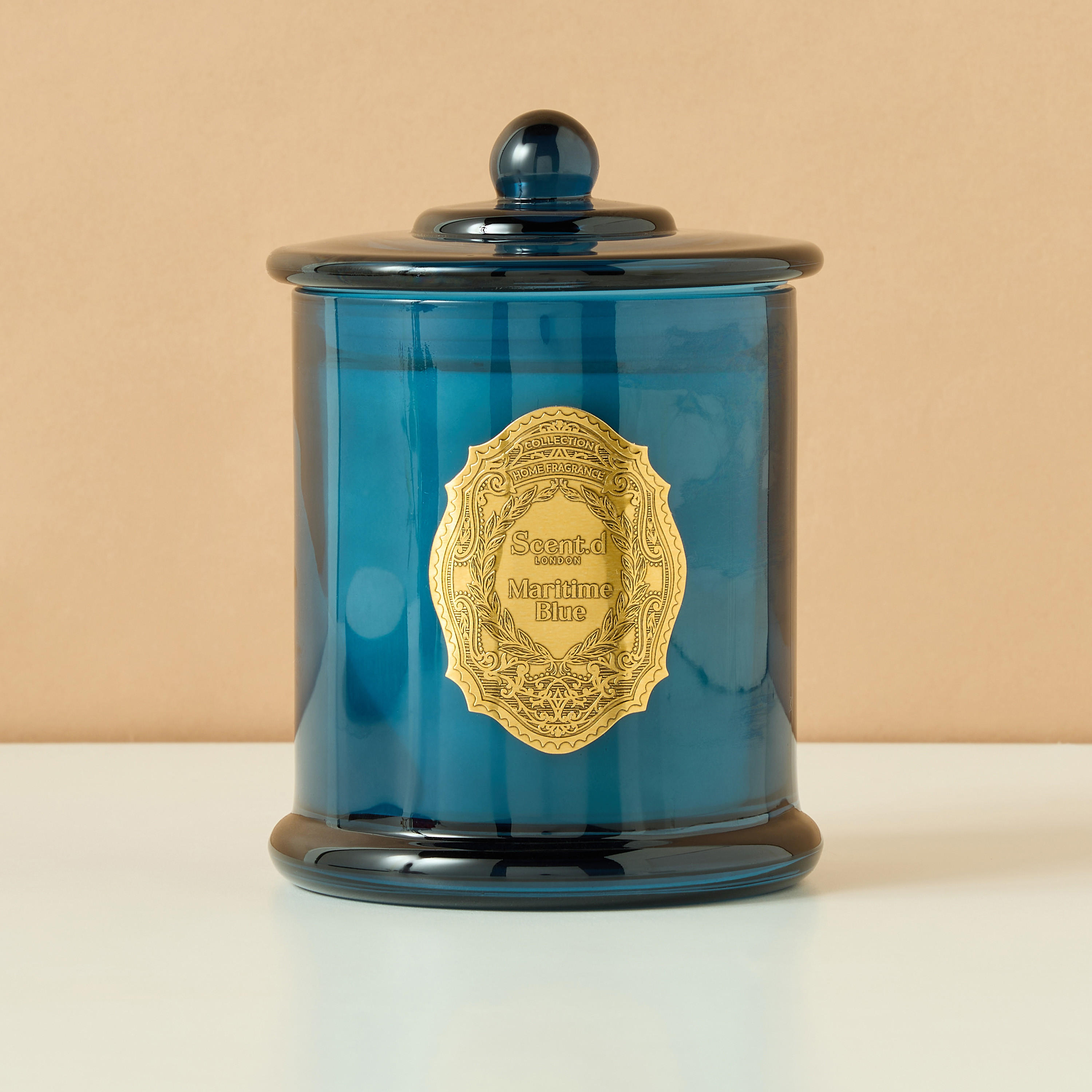 Scent.d London Oriental Luxe Dark Rose Scented Jar Candle - 360 gms-household-homefragrance-candles-image-2