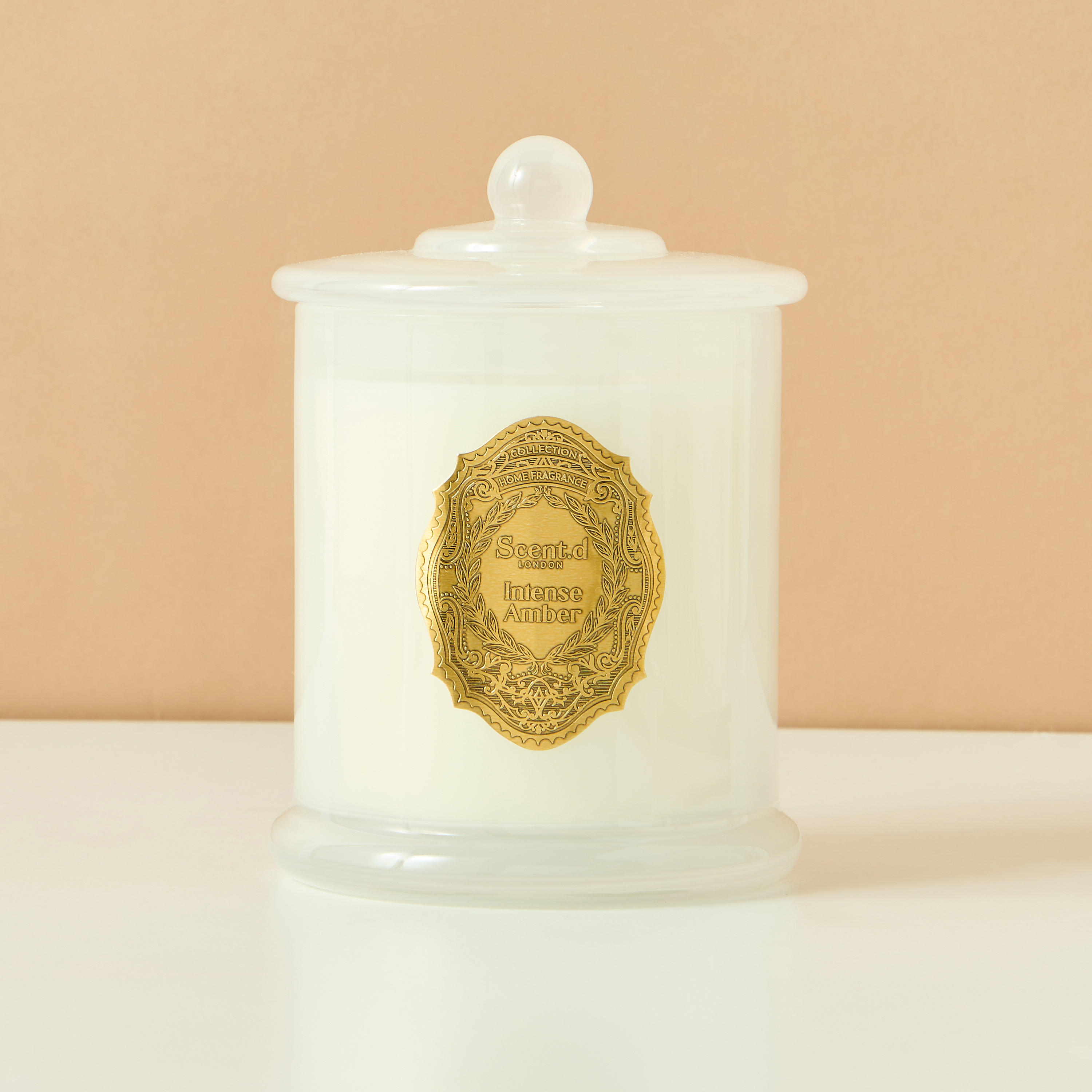 Scent.d London Oriental Luxe Dark Rose Scented Jar Candle - 360 gms-household-homefragrance-candles-image-2