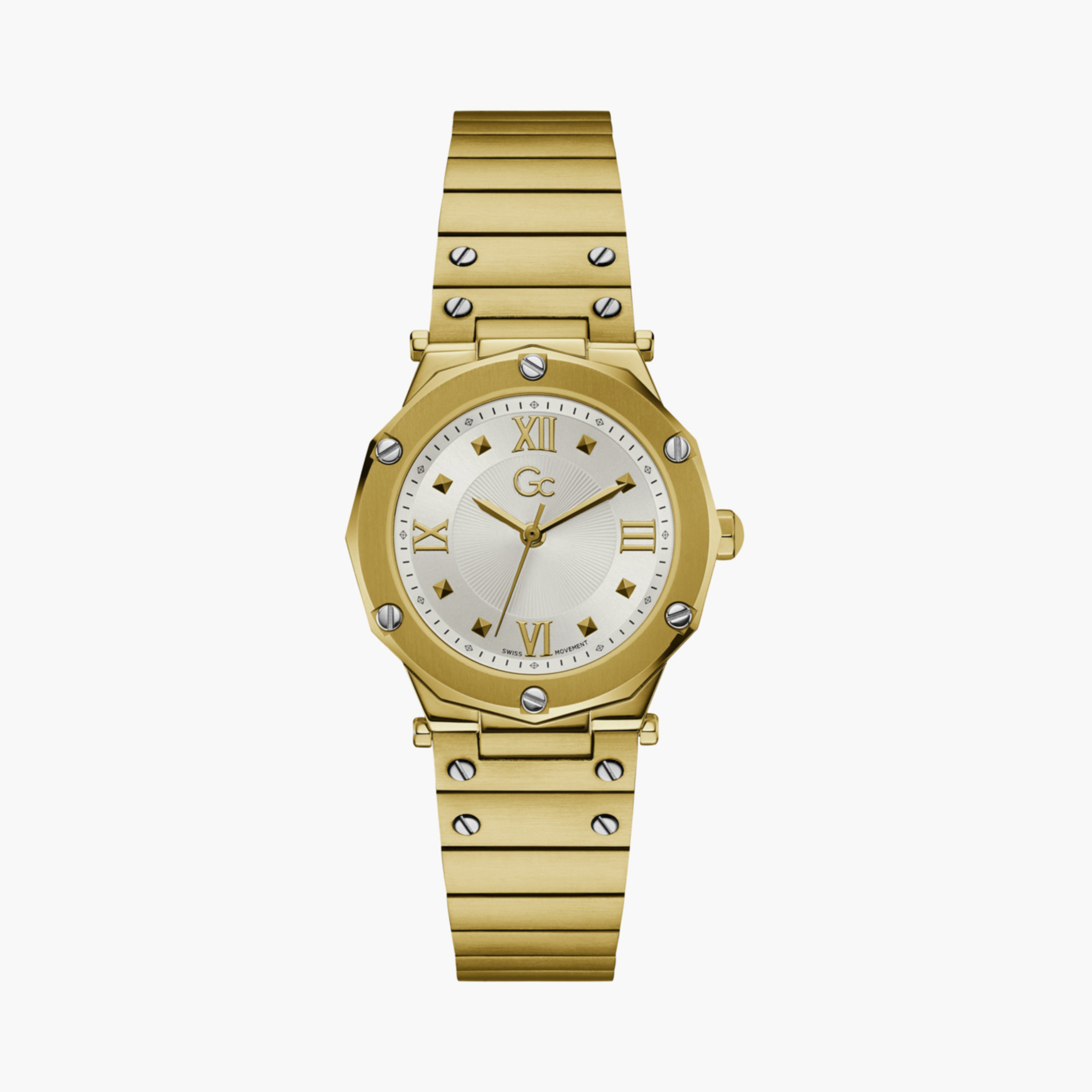 GC Women's 36 MM Silver Analog Stainless Steel Watch | Y60002L1MF-women-watchesandjewellery-watches-image-7