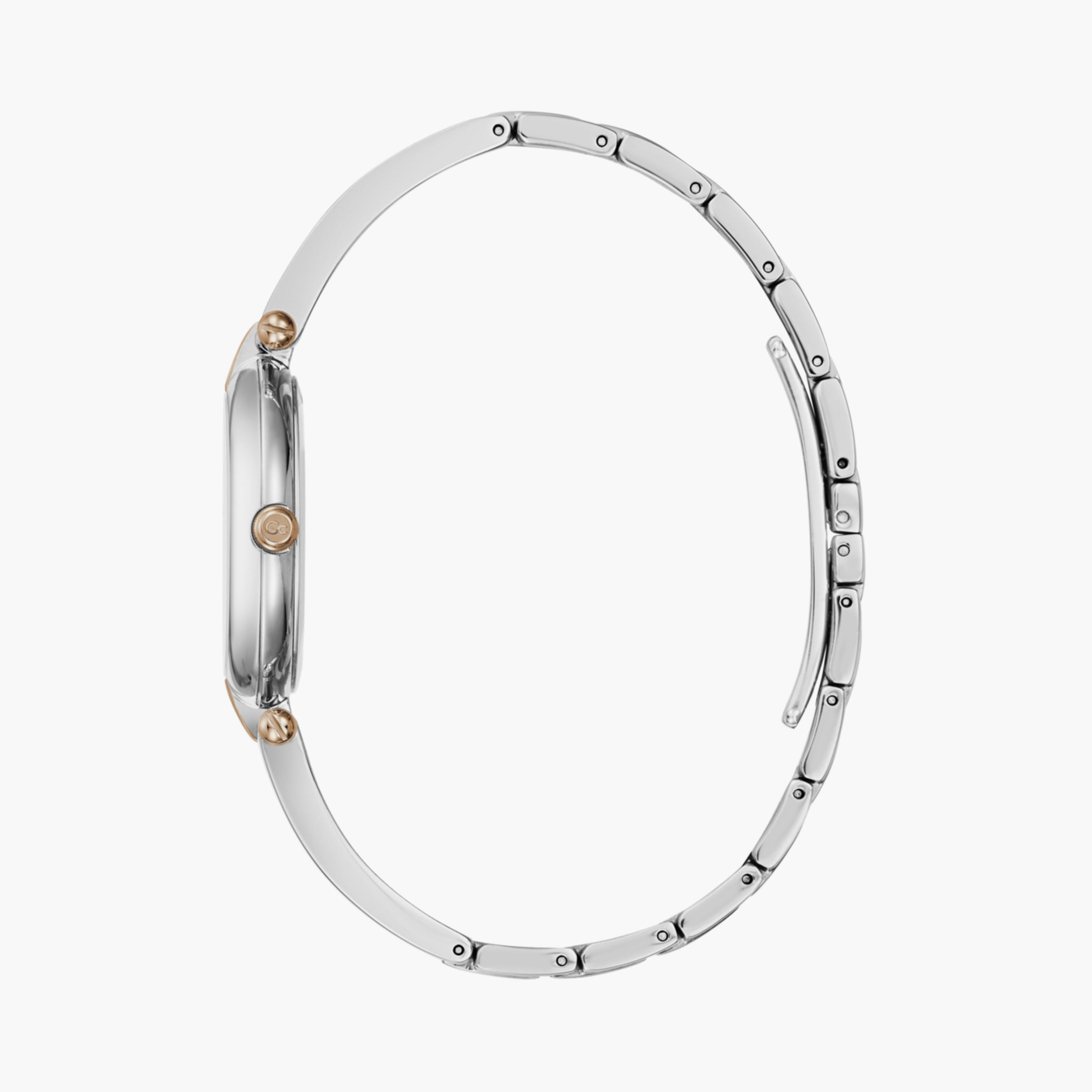 GC Women's 32 MM Silver Analog Stainless Steel Watch | Y73005L1MF-women-watchesandjewellery-watches-image-3