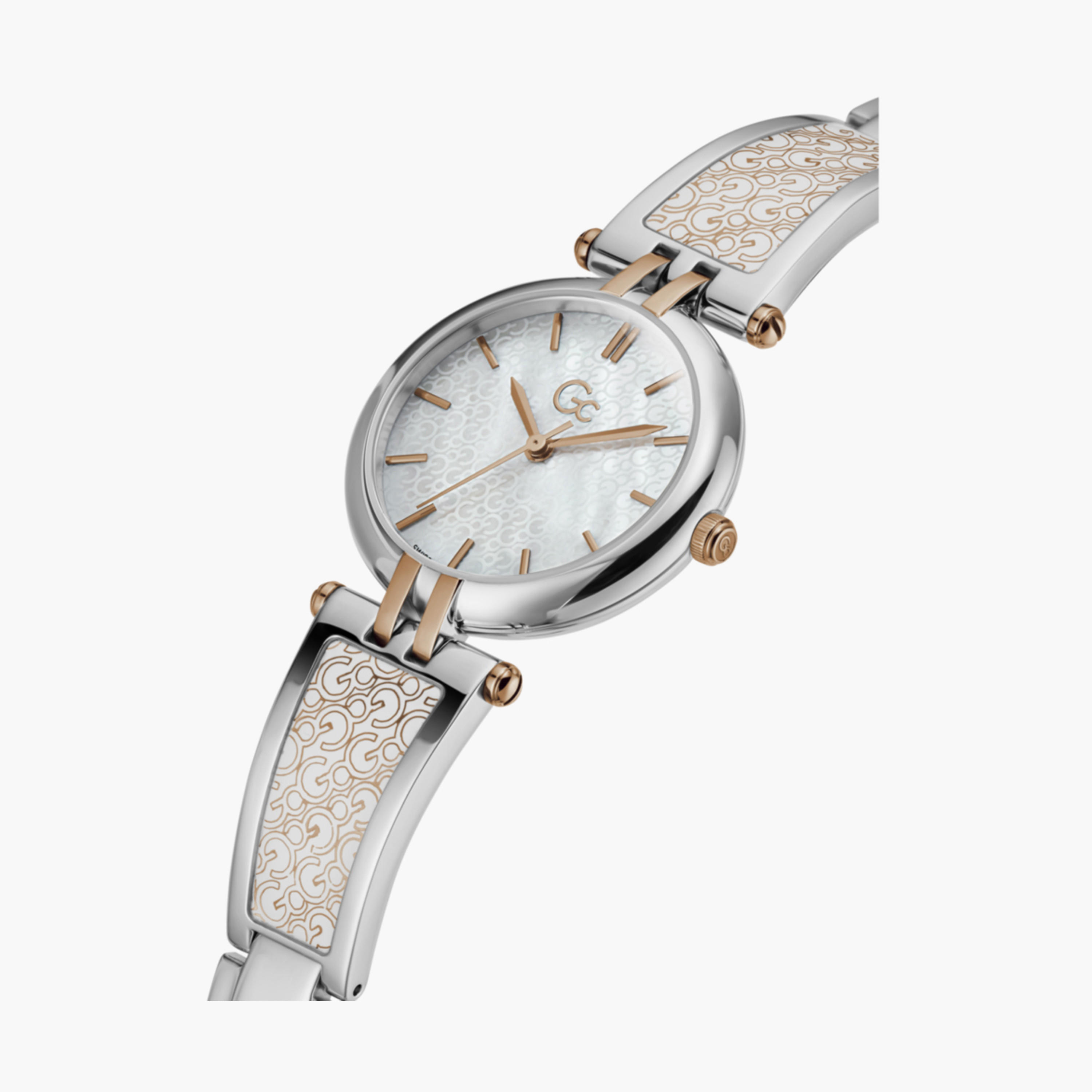 ساعة GC للنساء 32 مم فضة بعرض تناظري من الستانلس ستيل | Y73005L1MF-women-watchesandjewellery-watches-image-5