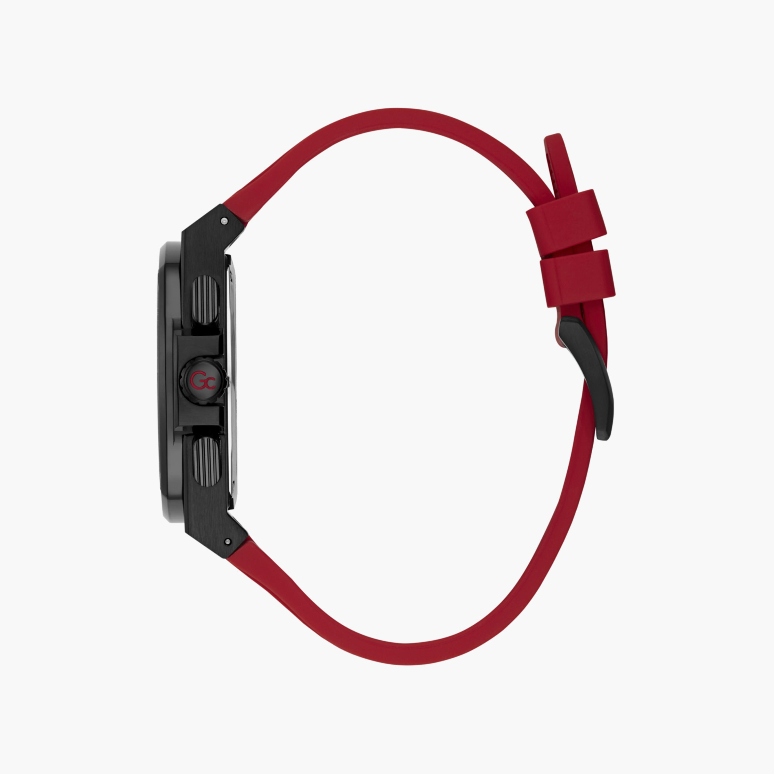 GC Men's 44 MM Red Chronograph Silicone Watch | Y99005G2MF-men-watchesandjewellery-watches-image-3