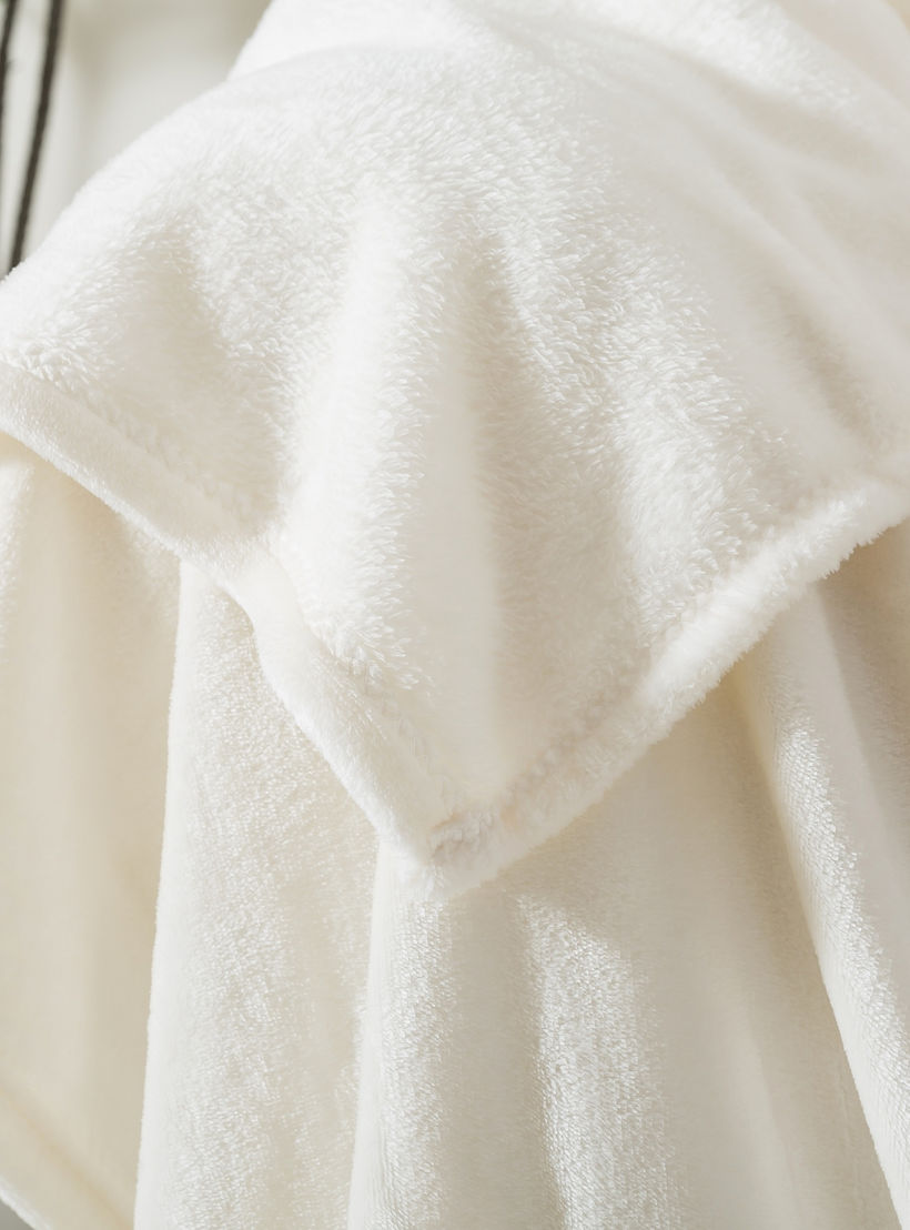 Luxury Soft Plush Flannel Blanket - 200x200 cm-household-bedding-blankets-image-4