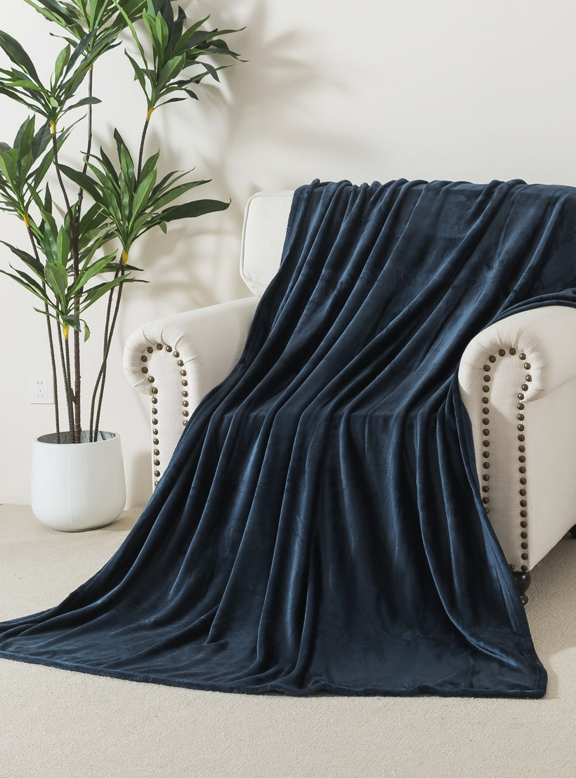 Luxury Soft Plush Flannel Blanket - 200x200 cms-household-cushionsandthrows-throwsandblankets-blankets-image-3