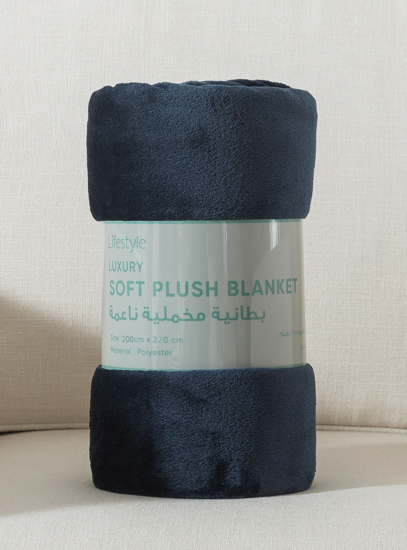 Luxury Soft Plush Flannel Blanket - 200x200 cms-household-cushionsandthrows-throwsandblankets-blankets-image-7