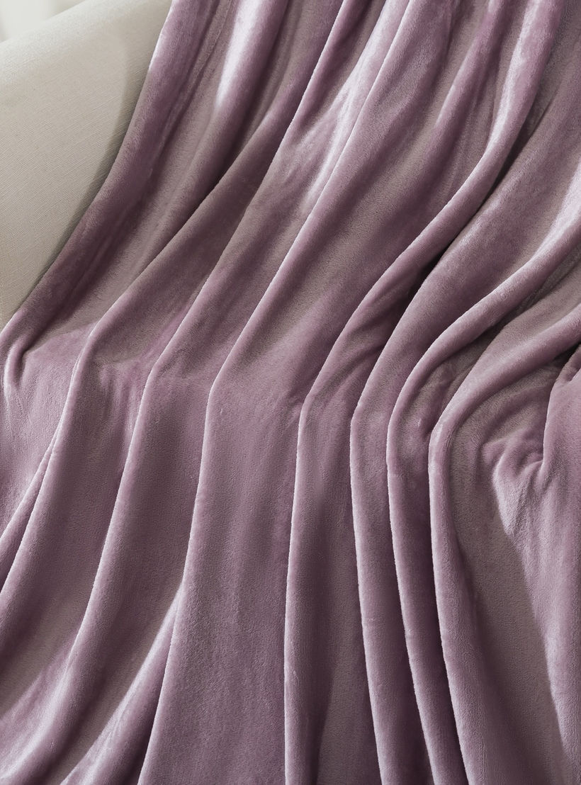 Luxury Soft Plush Flannel Blanket - 200x200 cms-household-bedding-blankets-image-3