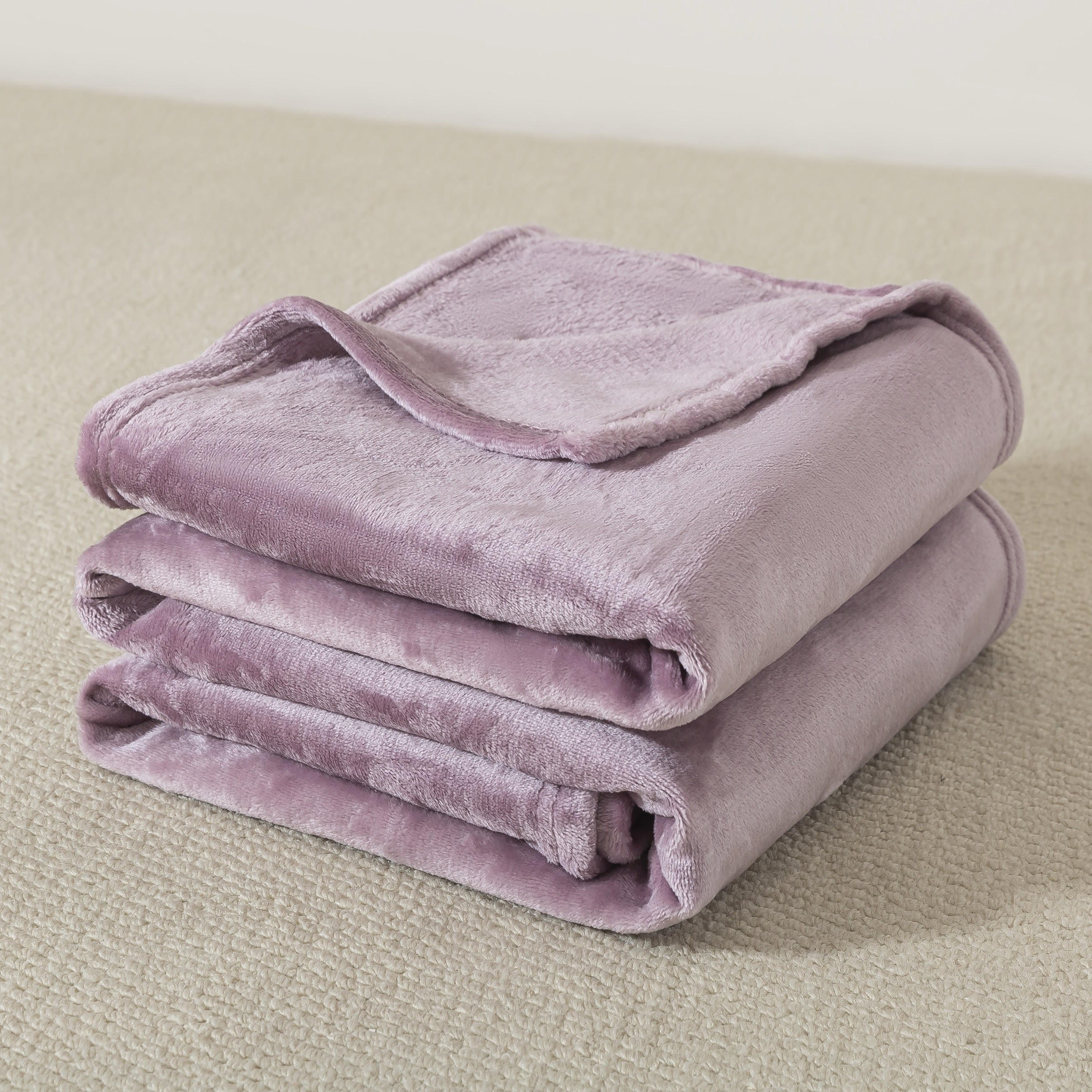 بطانية فلانيل مخملية ناعمة وفاخرة - 200x200 سم-household-bedding-blankets-image-6