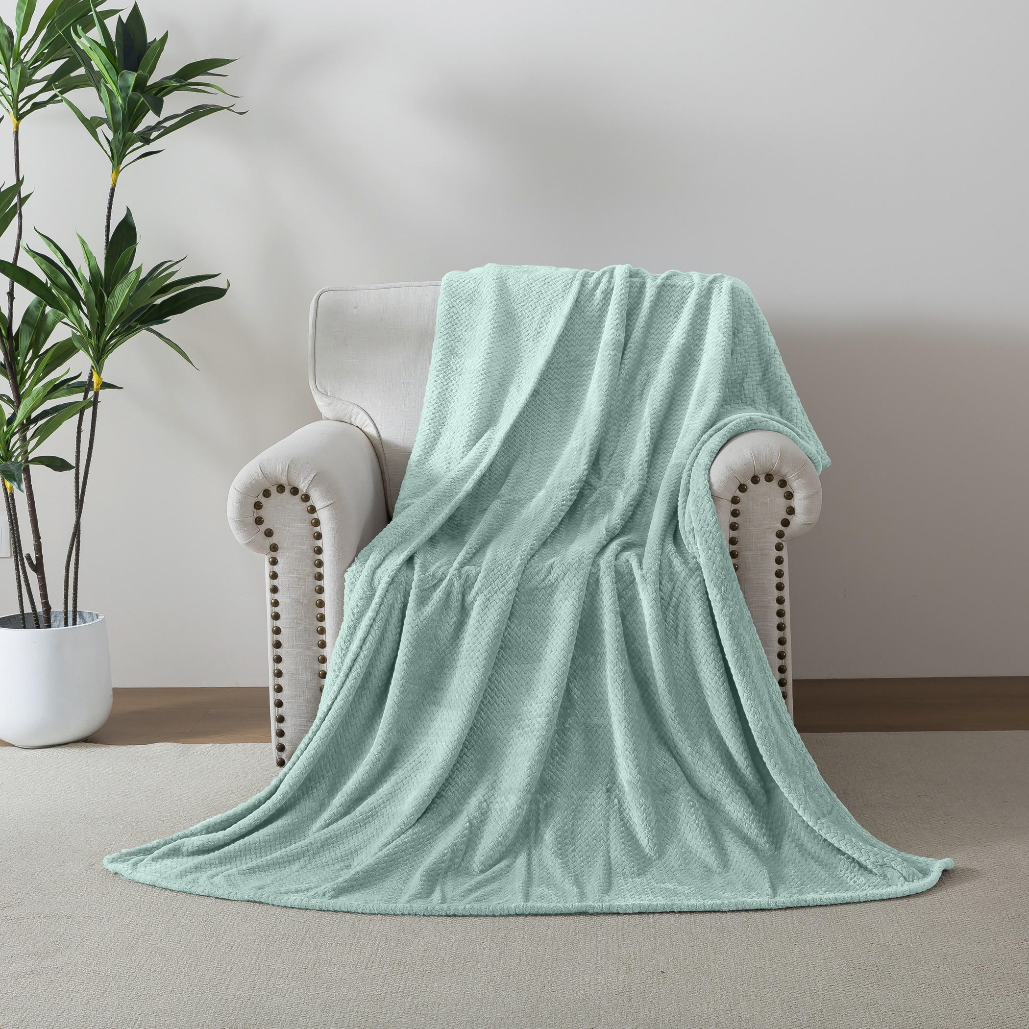 كارلين ديكور بطانية رمي صوفية منسوجة-household-bedding-blankets-image-1