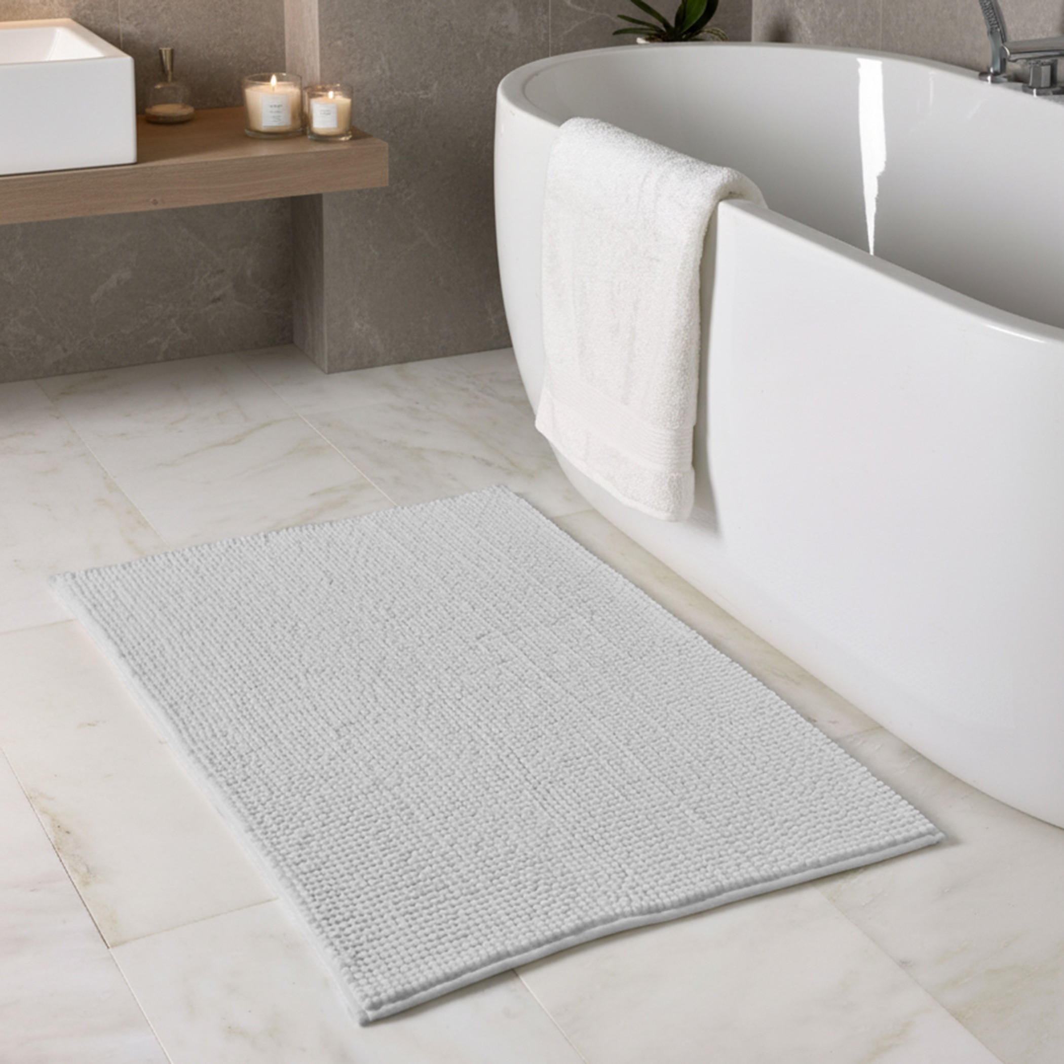 Karleen Decor Chenille Loop Bath Mat Set-household-bathandlaundry-bathlinen-bathmatsandtubmats-image-1