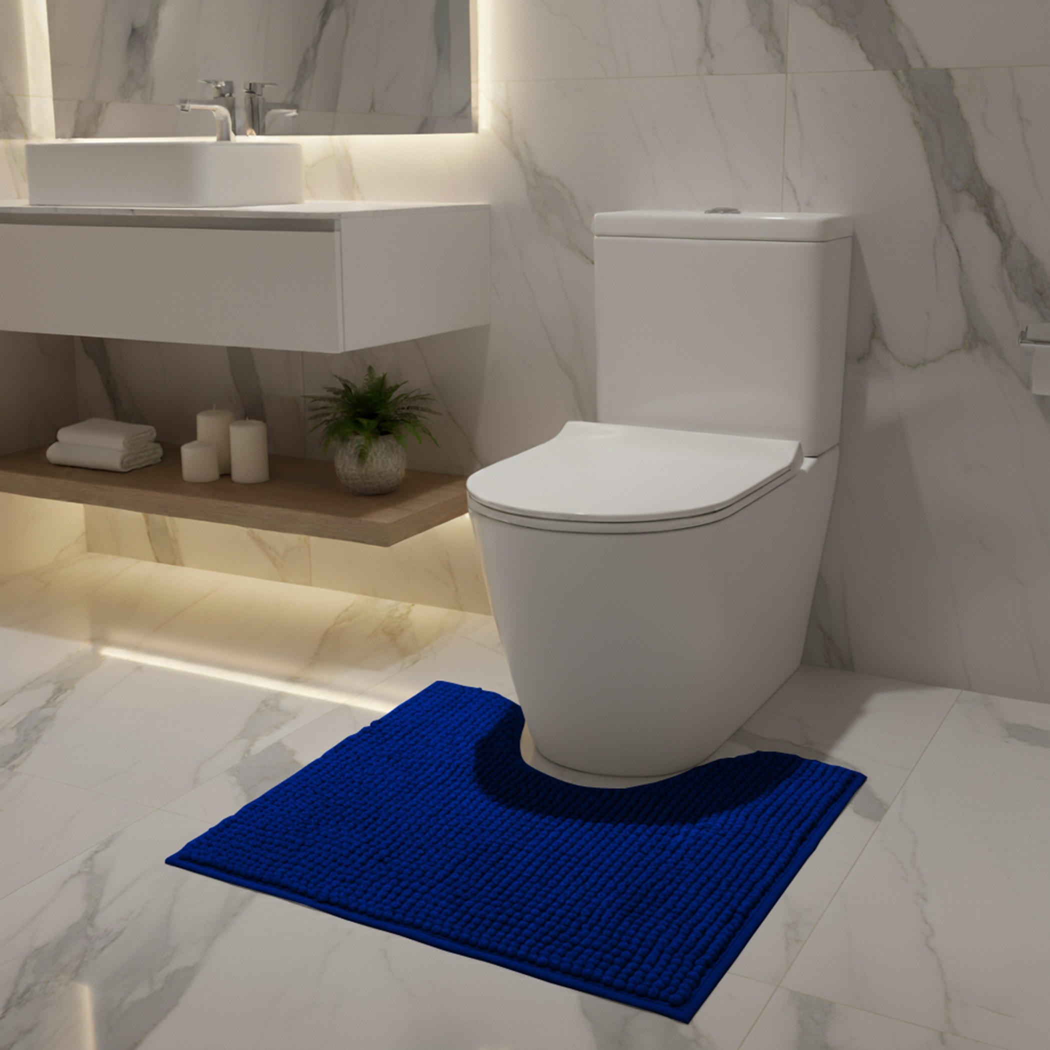 Karleen Decor Chenille Loop Bath Mat Two-Piece Set-household-bathandlaundry-bathlinen-bathmatsandtubmats-image-1