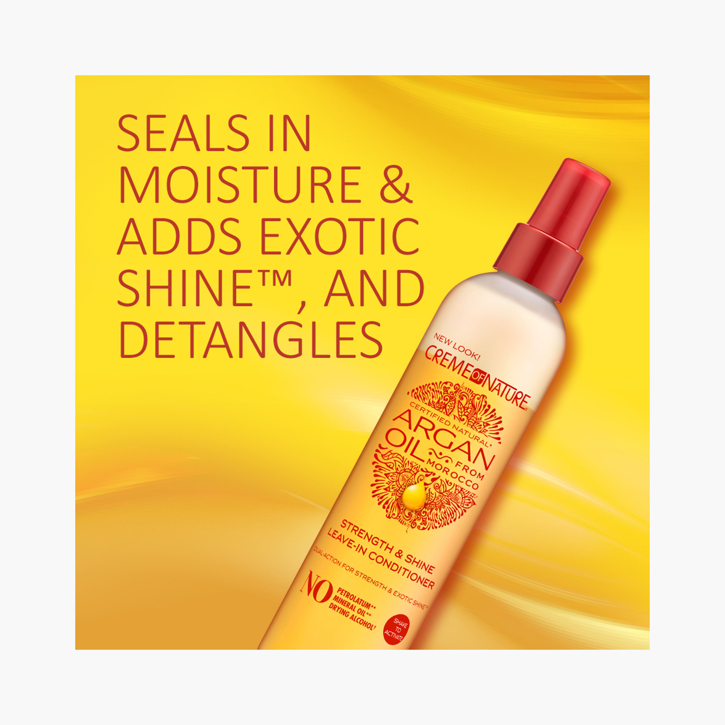 Crème Of Nature RV CON Argan Oil Strength and Shine Leave-In Conditioner - 250 ml-beautyandpersonalcare-hair-haircare-conditioners-image-2