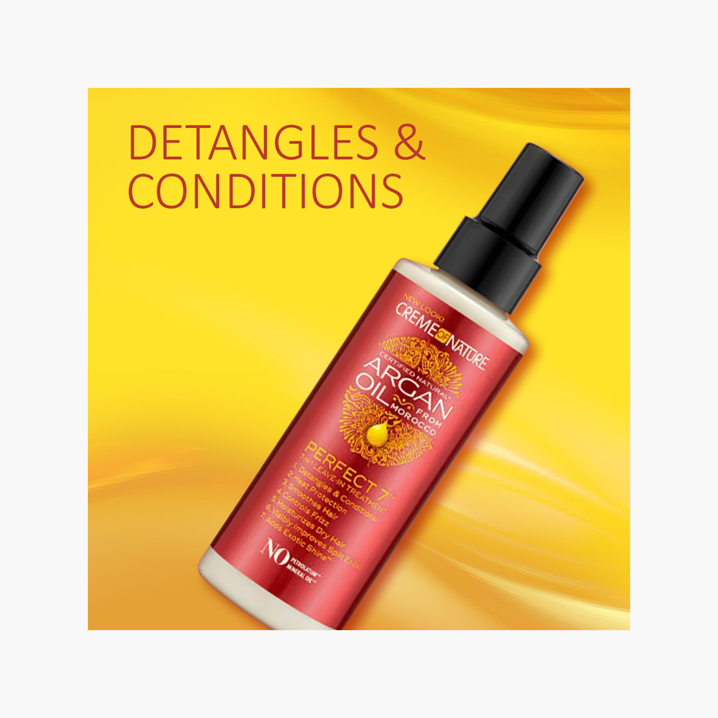 Creme Of Nature RV CON Argan Oil Perfect 7 Leave-In Treatment -150 ml-beautyandpersonalcare-hair-haircare-hairmasksandcreams-image-2