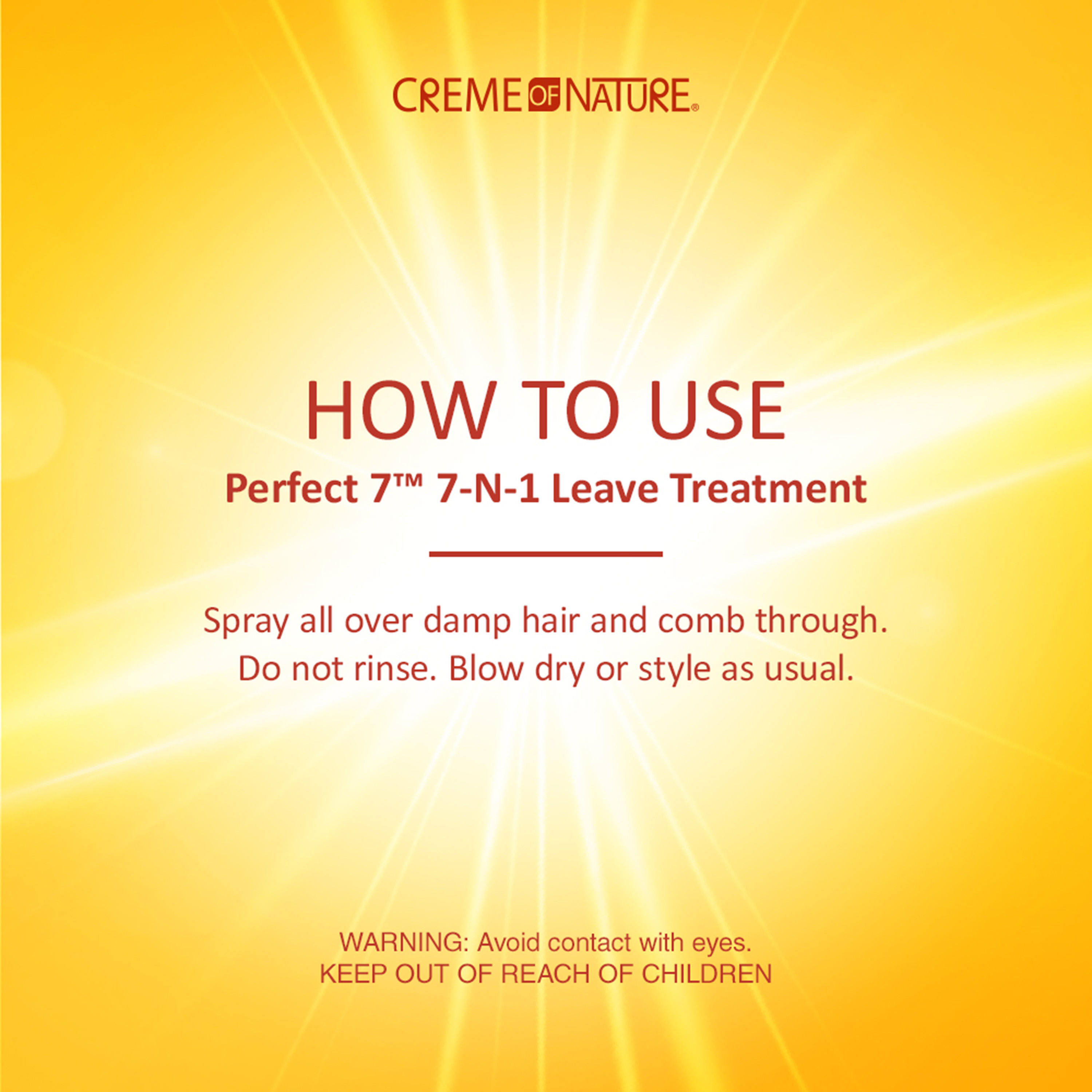 Creme Of Nature RV CON Argan Oil Perfect 7 Leave-In Treatment -150 ml-beautyandpersonalcare-hair-haircare-hairmasksandcreams-image-3