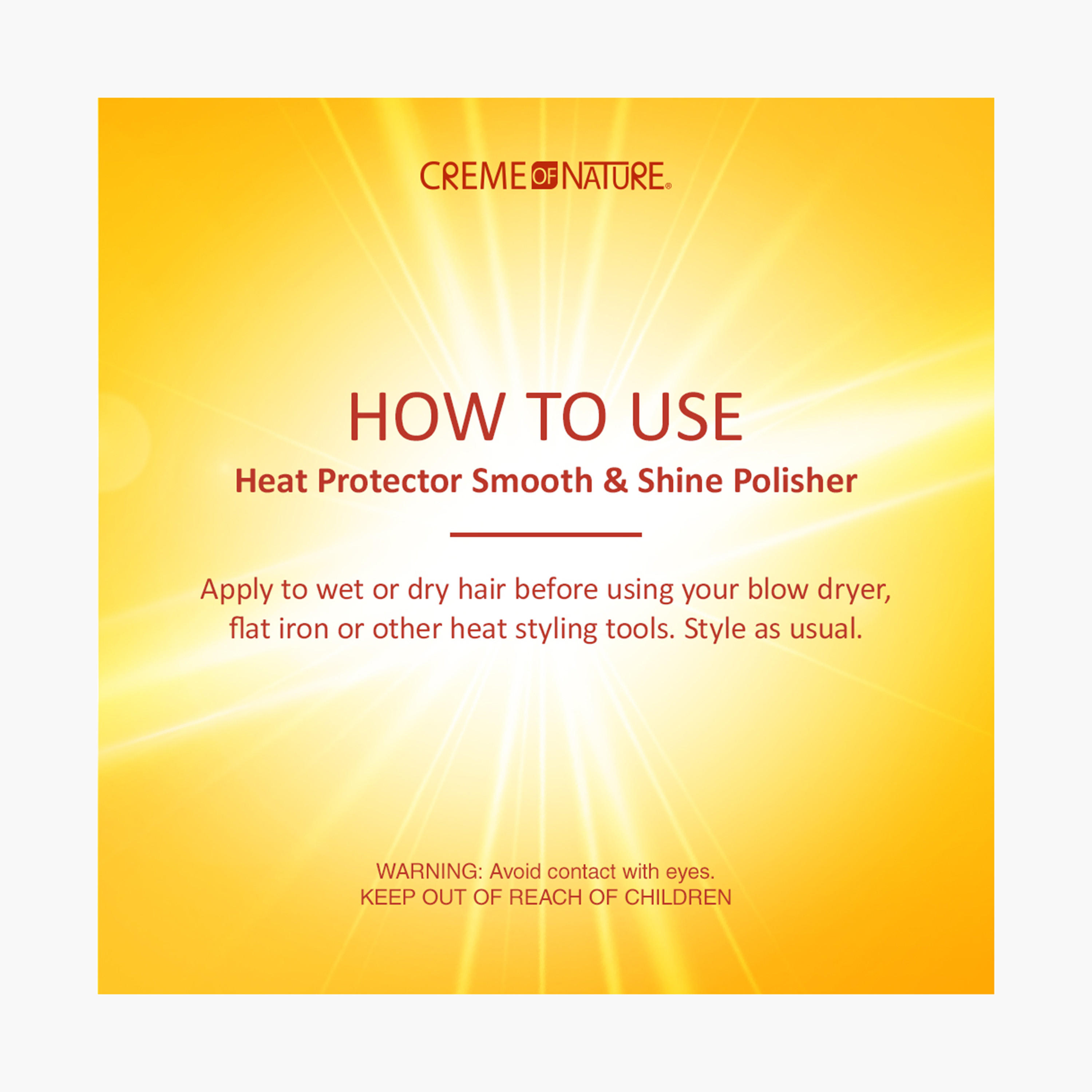 Creme Of Nature RV CON Argan Oil Heat Protector Smooth and Shine Polisher - 118 ml-beautyandpersonalcare-hair-hairstyling-hairsprays-image-3
