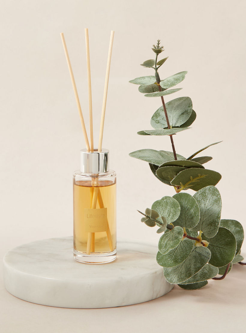 موزع عطورباعواد خشبية برائحة القطن المنعش- 40 مل-household-homefragrance-reeddiffusers-image-1
