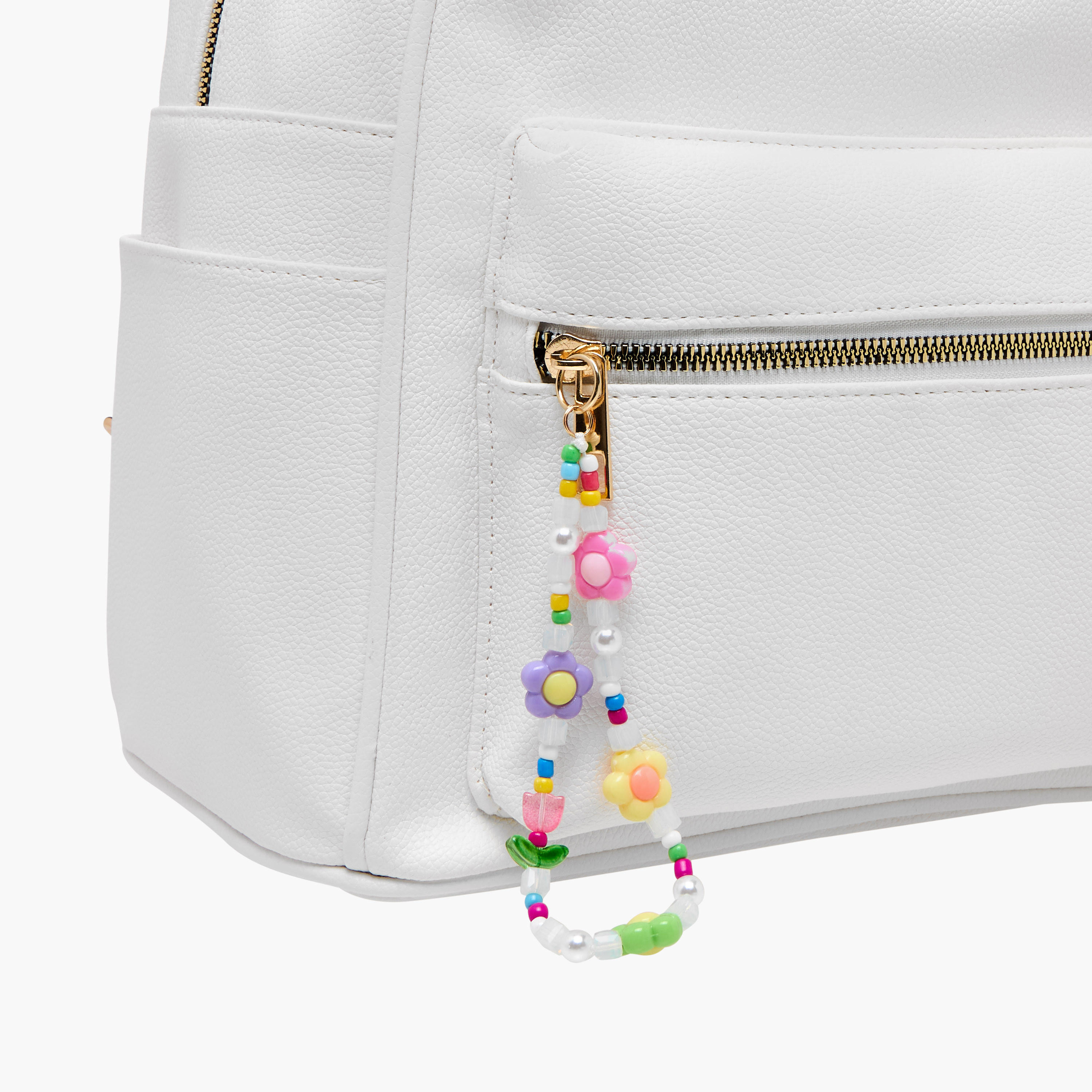 Mistotes Charm Accent Backpack with Adjustable Shoulder Straps-women-bagsandwallets-backpacks-image-5