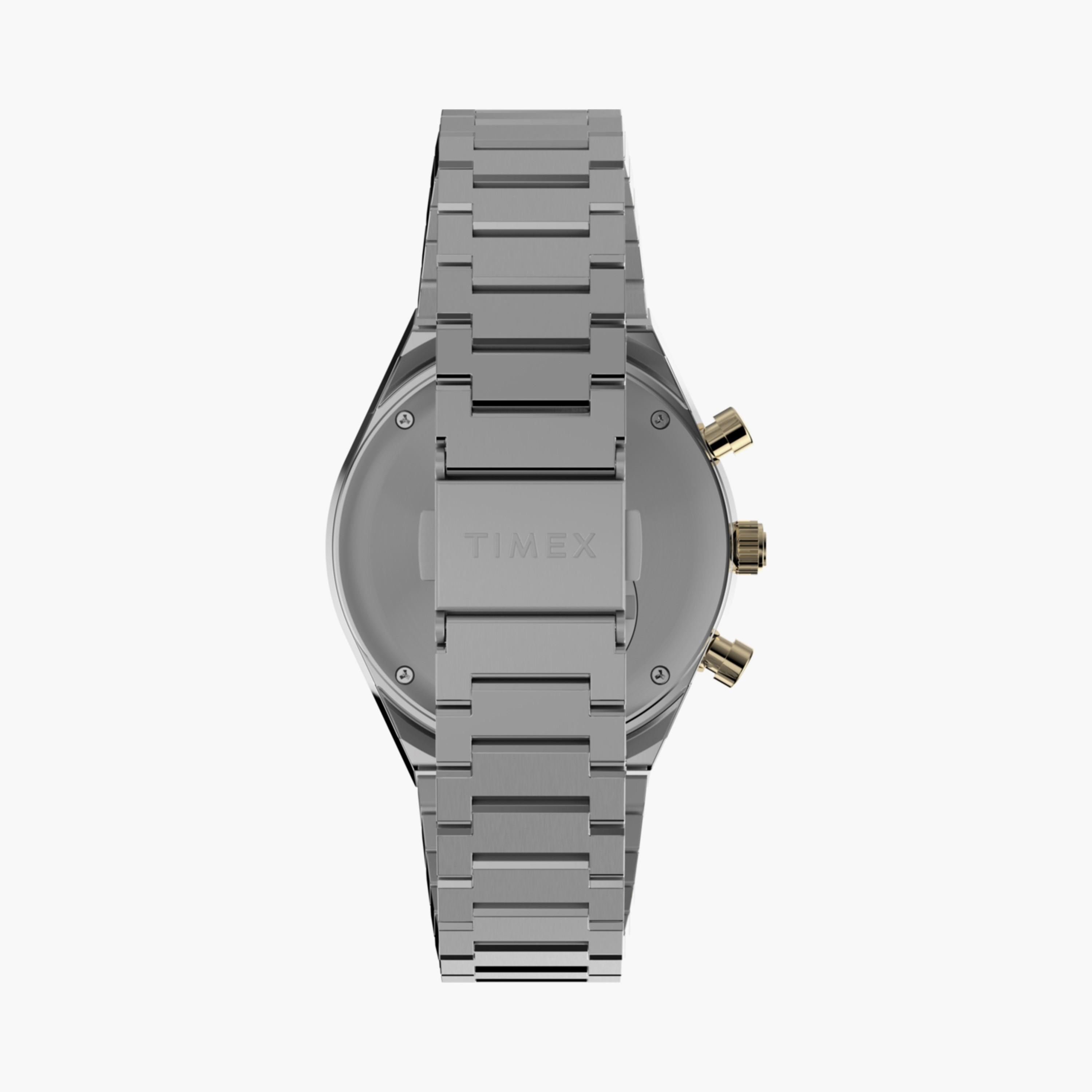 تايمكس ساعة يد رجالية 40 مم فضية كرونوغراف ستانلس ستيل | TW2W51600-men-watchesandjewellery-watches-image-10