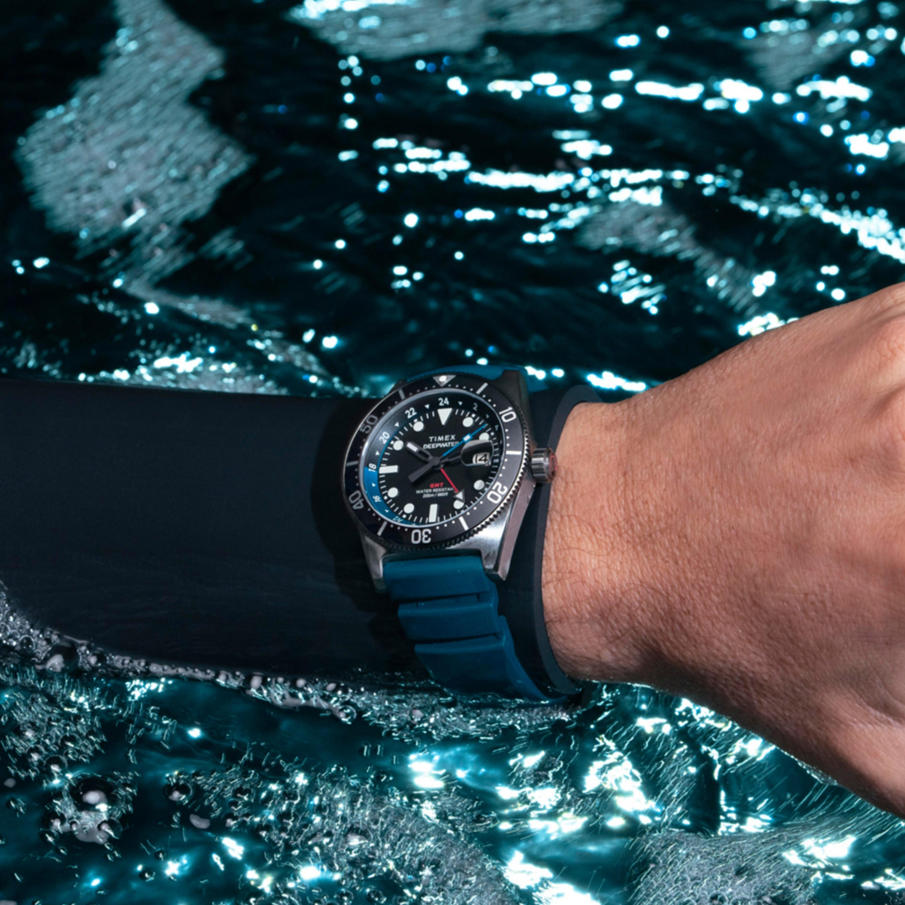 Timex Men's 41 MM Blue Analog Silicone Watch | TW2W74600-men-watchesandjewellery-watches-image-6