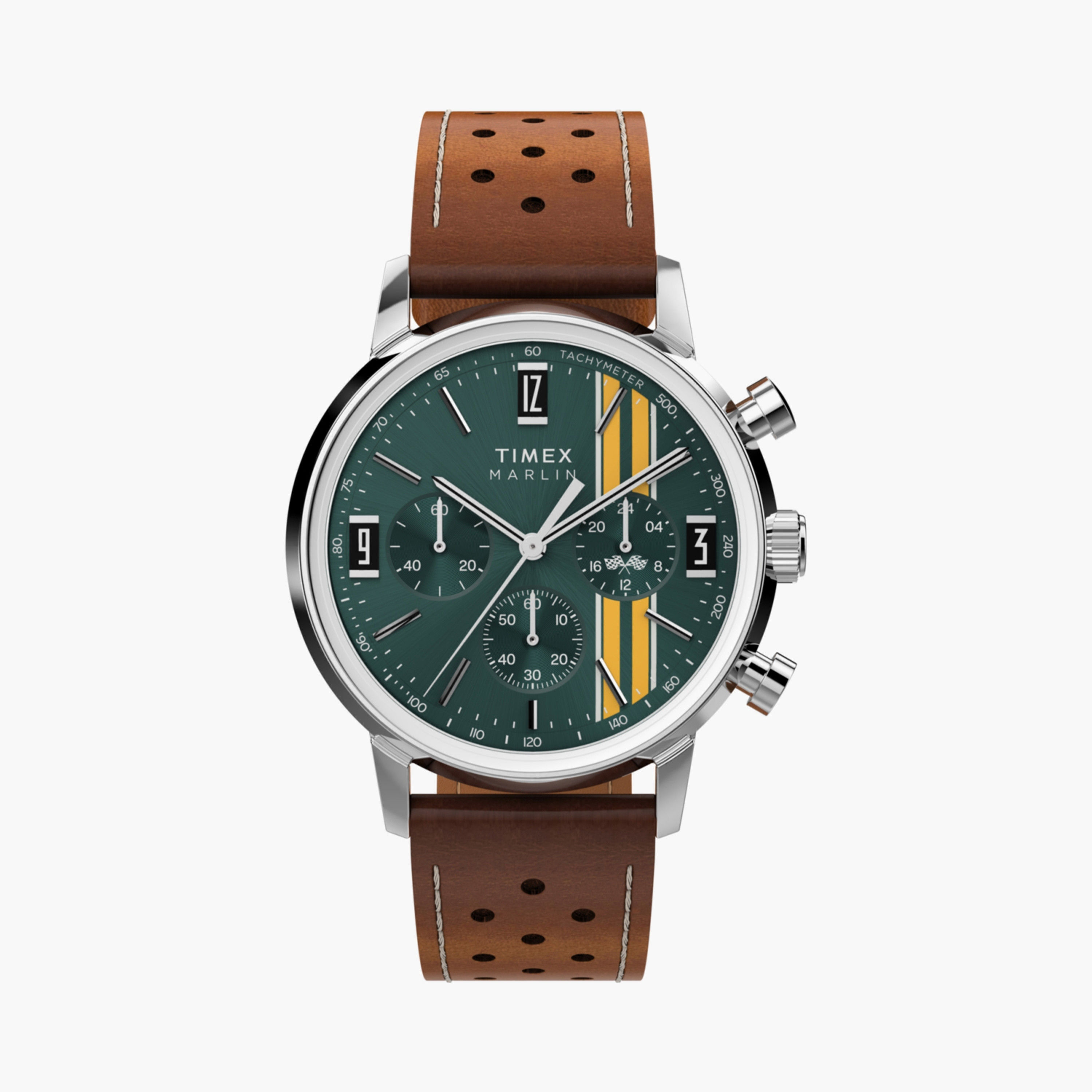 تايمكس ساعة يد رجالية 40 مم سوداء كرونوغراف جلد | TW2W98900-men-watchesandjewellery-watches-image-16