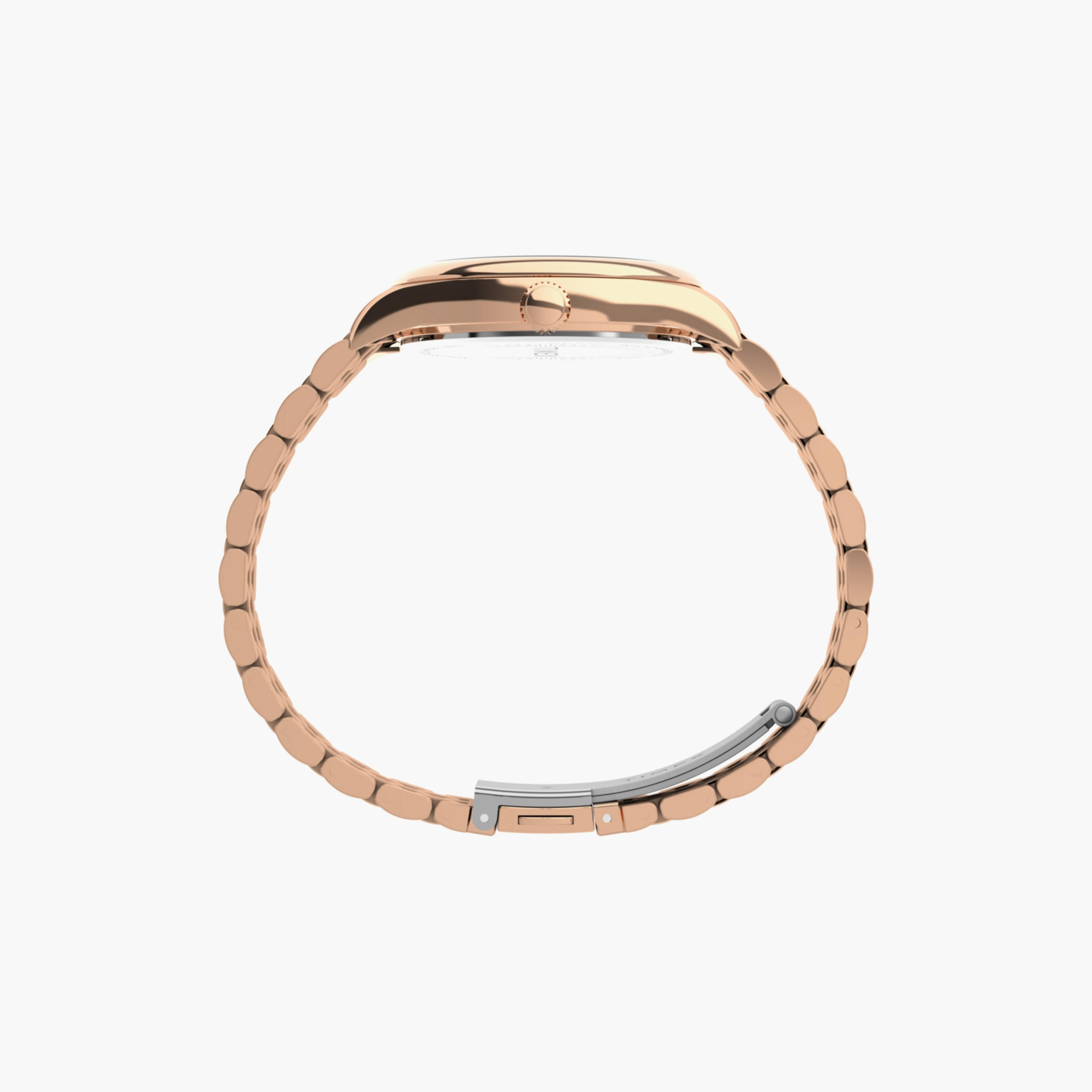 تايمكس ساعة يد نسائية 36 مم ذهبية وردية أنالوج ستانلس ستيل | TW2W32200-women-watchesandjewellery-watches-image-2