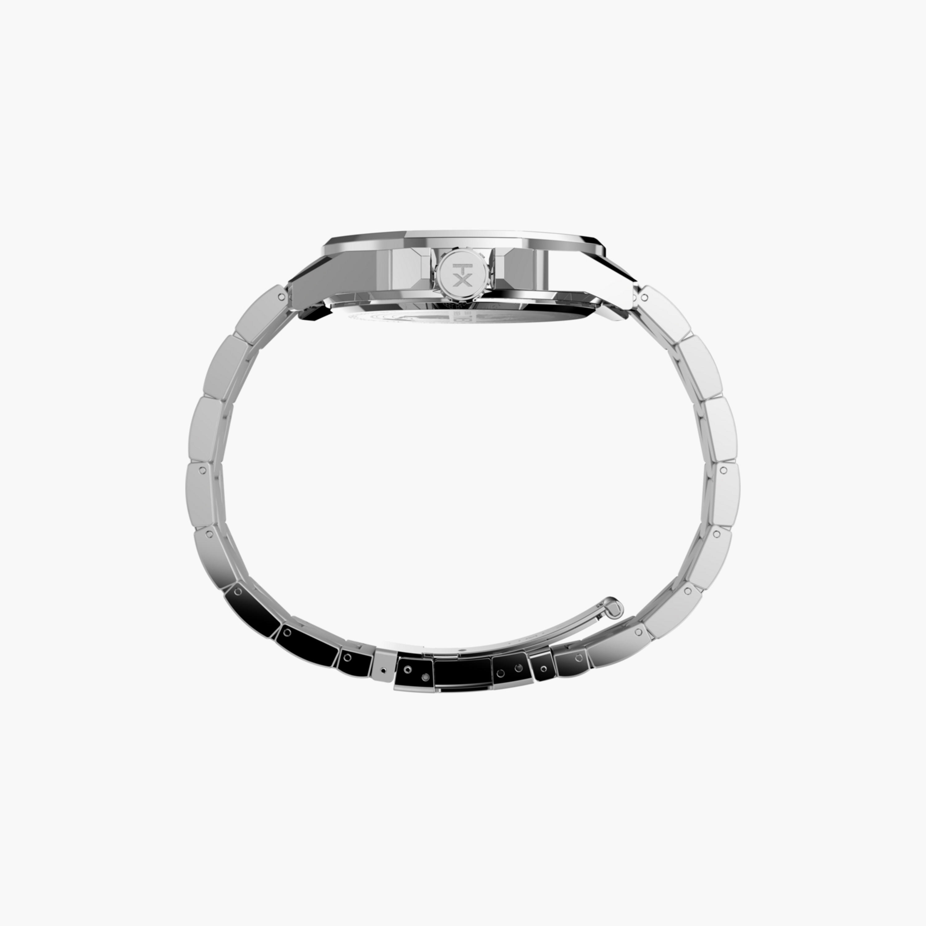تايمكس ساعة يد رجالية 46 مم فضية أنالوج ستانلس ستيل | TW2W79900-men-watchesandjewellery-watches-image-2